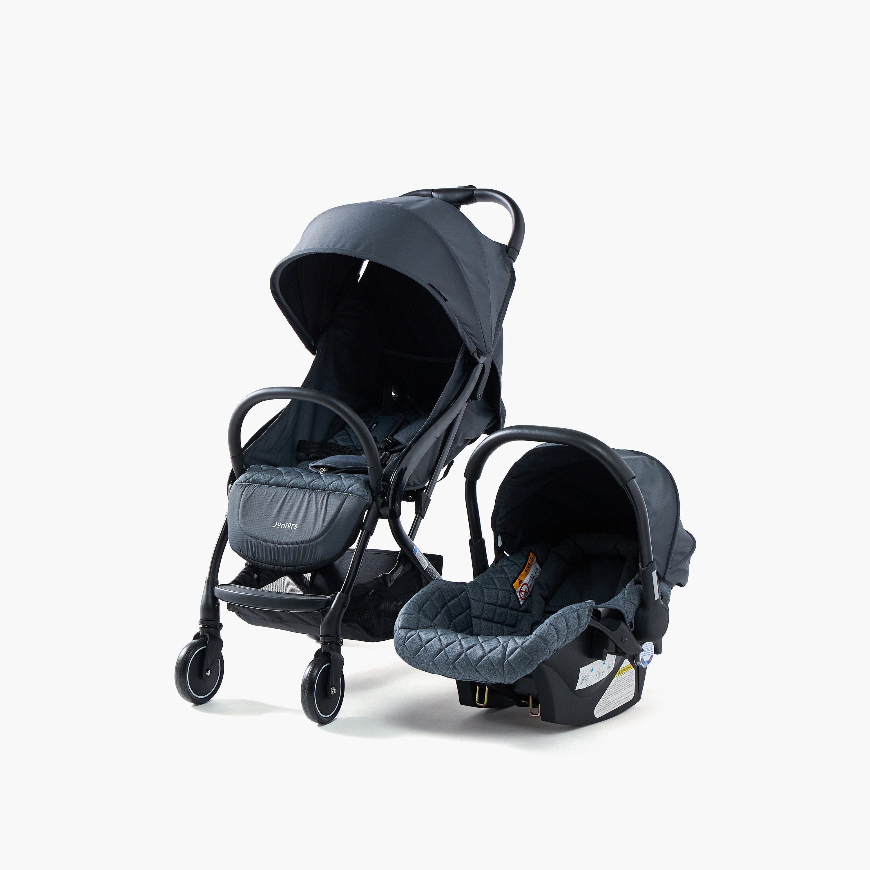 Juniors 3-Fold Crew Stroller and Car Seat Travel System Set-baby-gear-strollersandprams-travelsystems-image-2