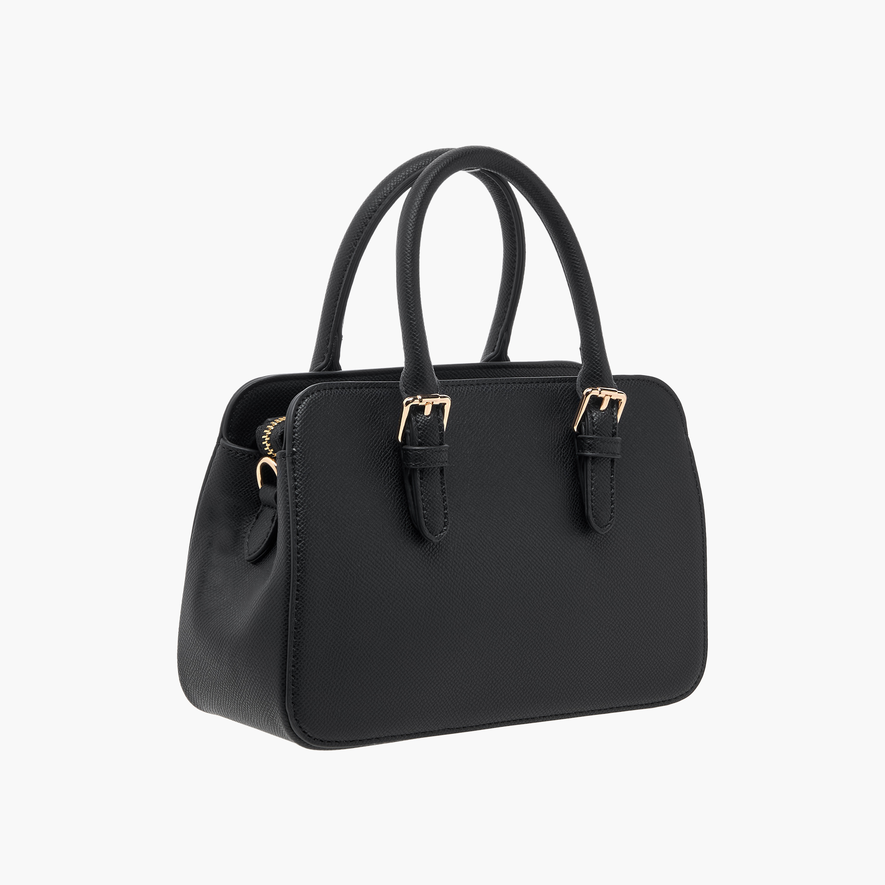 Paprika Solid Tote Bag with Double Handles and Detachable Coin Purse-women-bagsandwallets-handbags-image-3