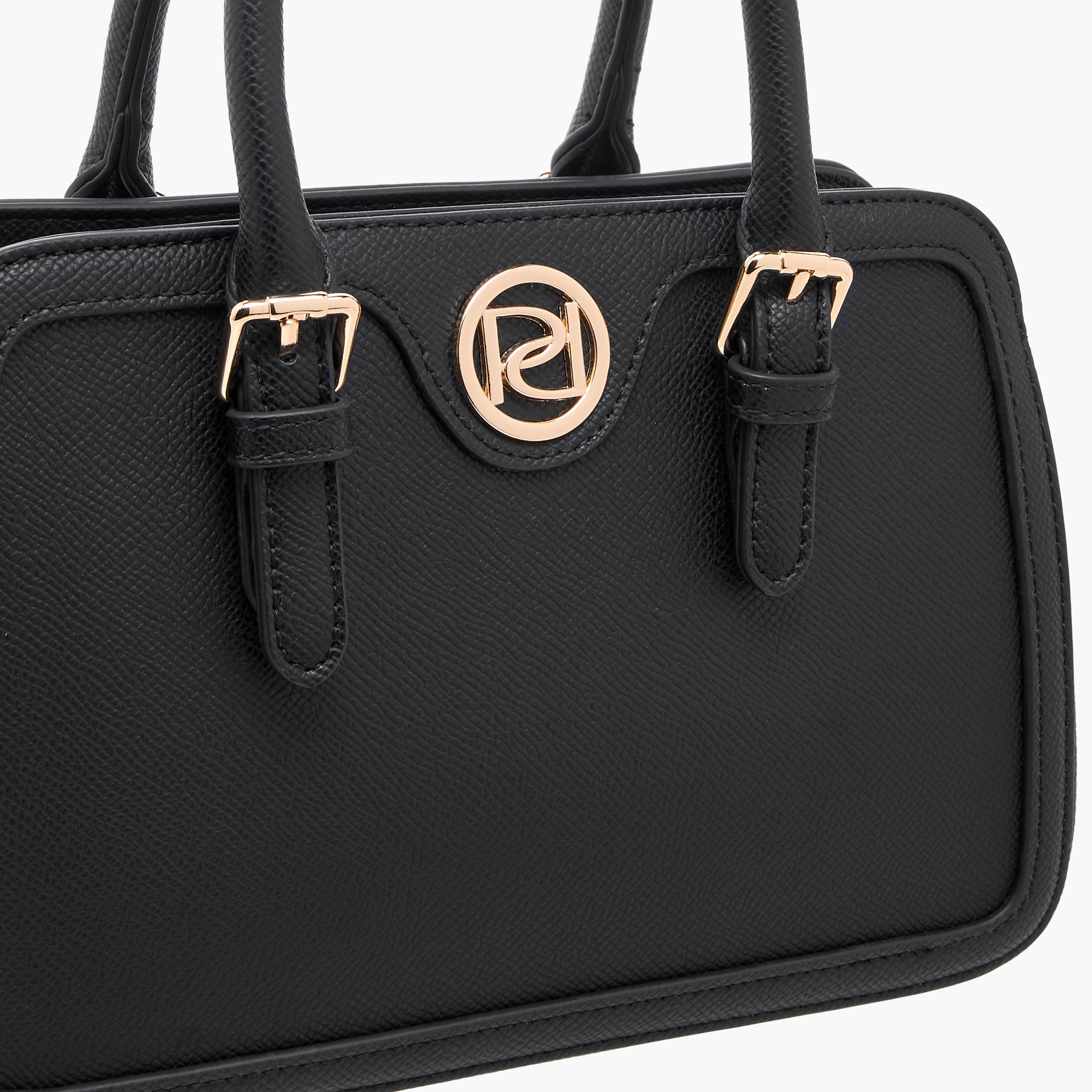 Paprika Solid Tote Bag with Double Handles and Detachable Coin Purse-women-bagsandwallets-handbags-image-4