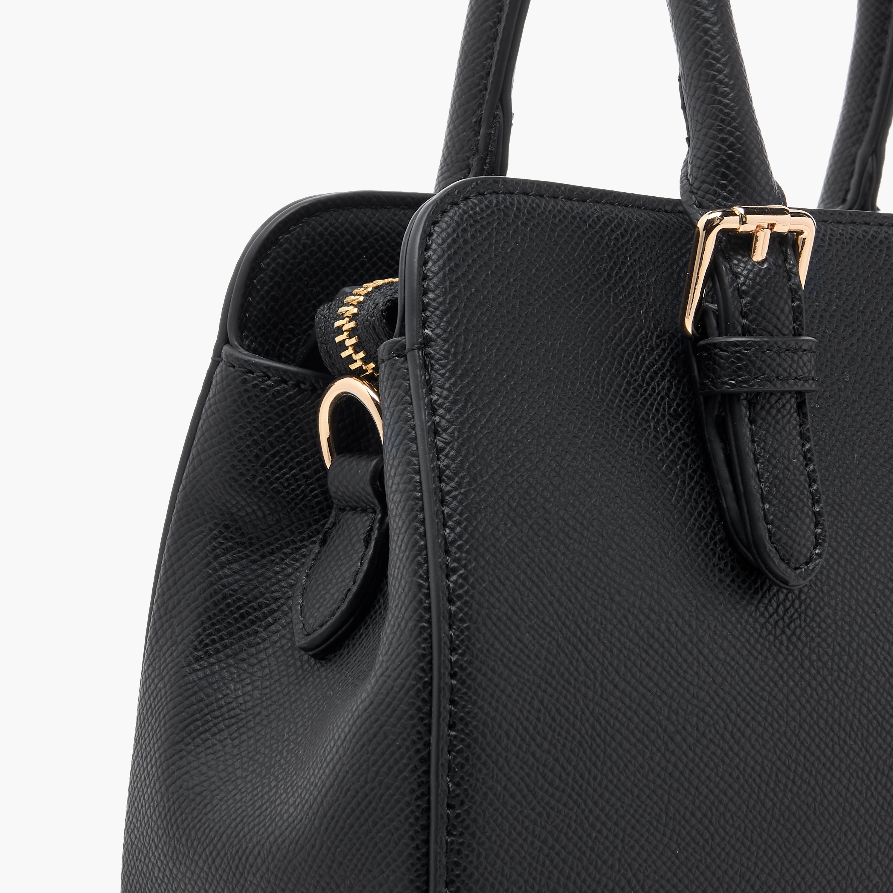 Paprika Solid Tote Bag with Double Handles and Detachable Coin Purse-women-bagsandwallets-handbags-image-5