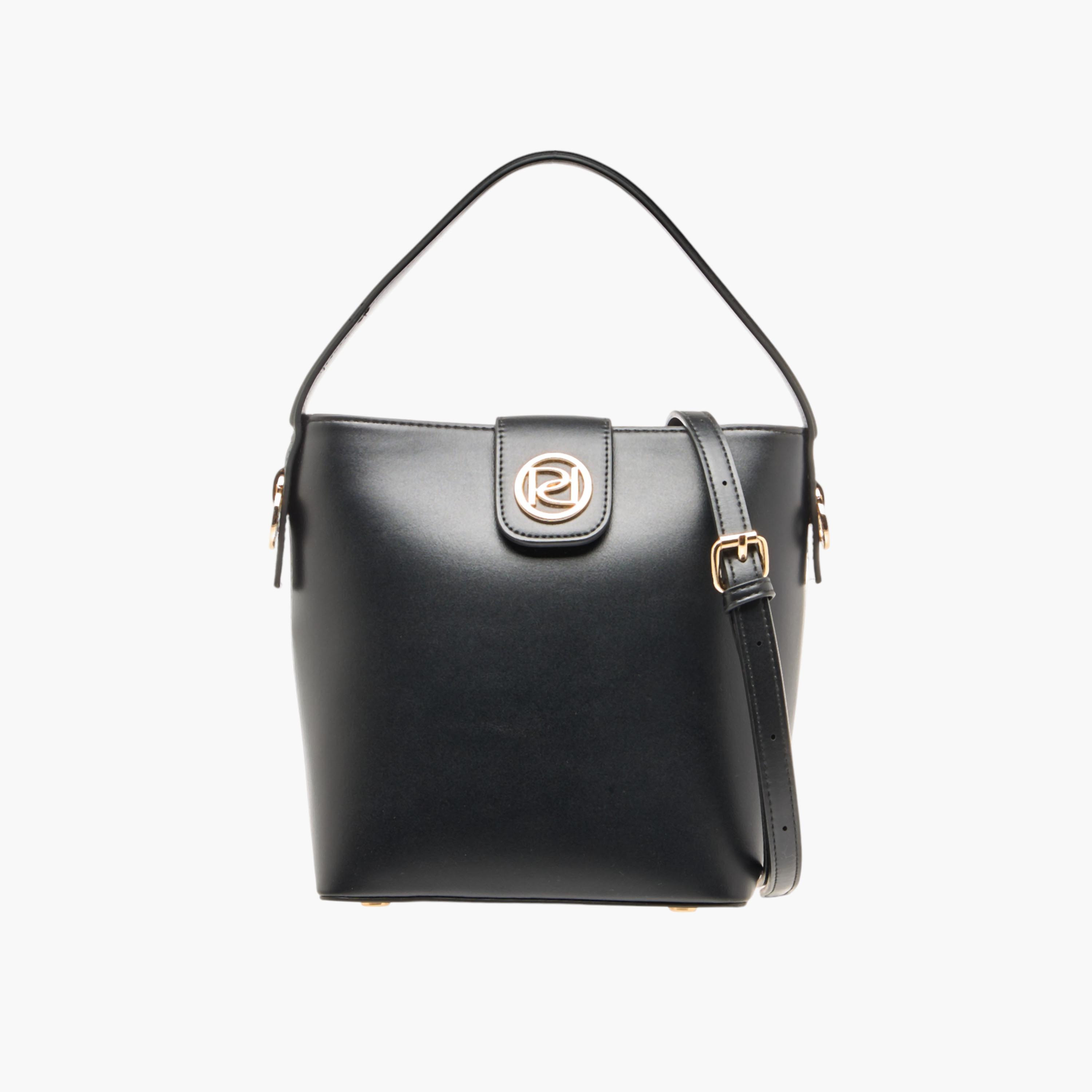 شنطة كروس بودي سادة بحزام قابل للفصل وطيّة إغلاق من بابريكا-women-bagsandwallets-handbags-image-1
