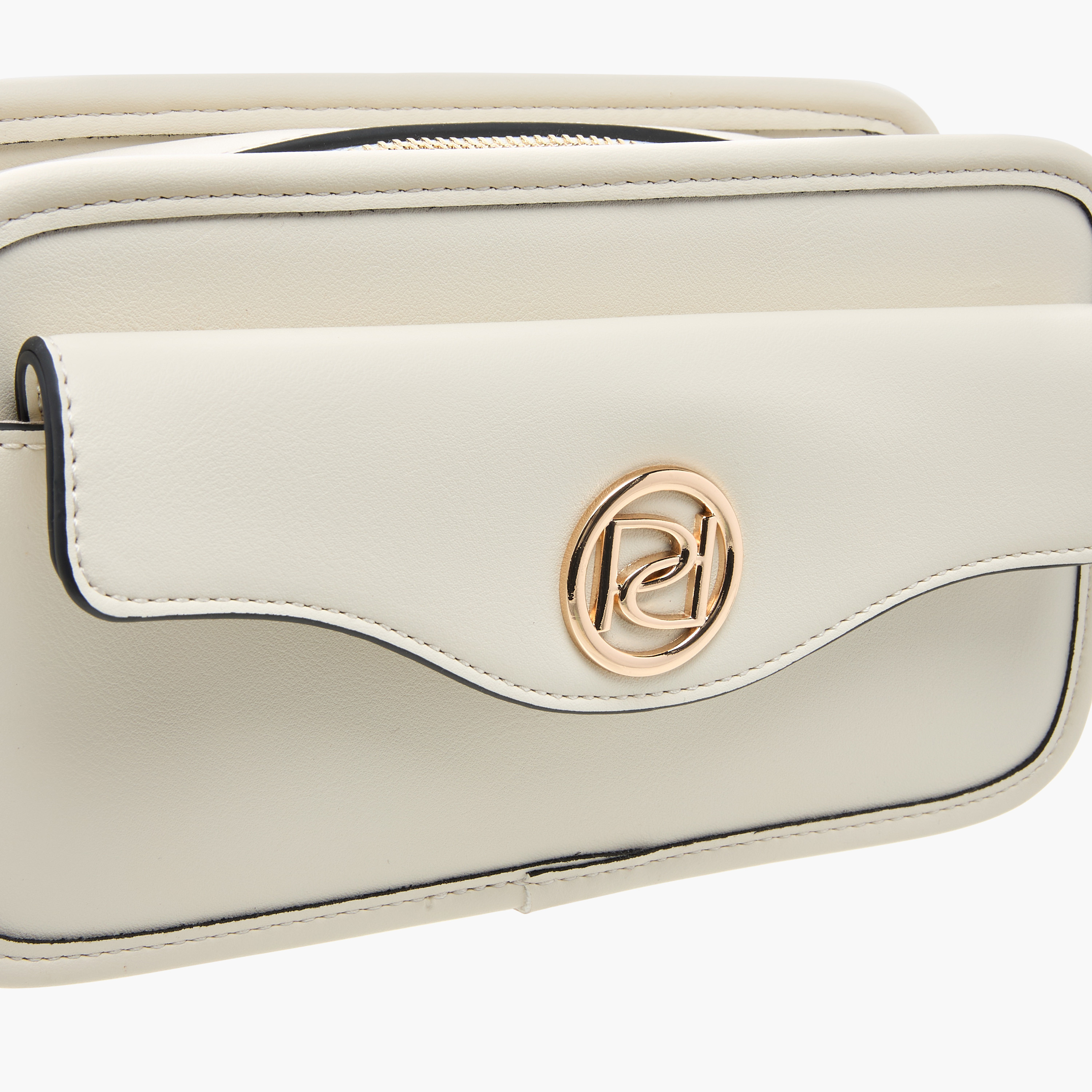 Paprika Metal Accent Crossbody Bag with Zip Closure and Detachable Strap-women-bagsandwallets-handbags-image-4