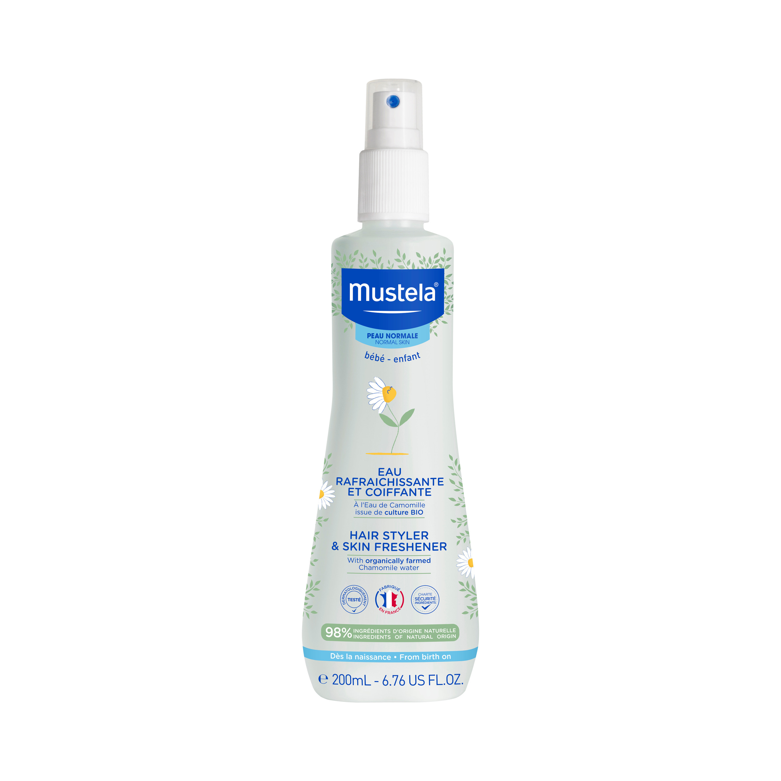 Mustela Hair Styler & Skin Freshening Spray - 200 ml-baby-bathandcare-hairbodyskincare-image-1