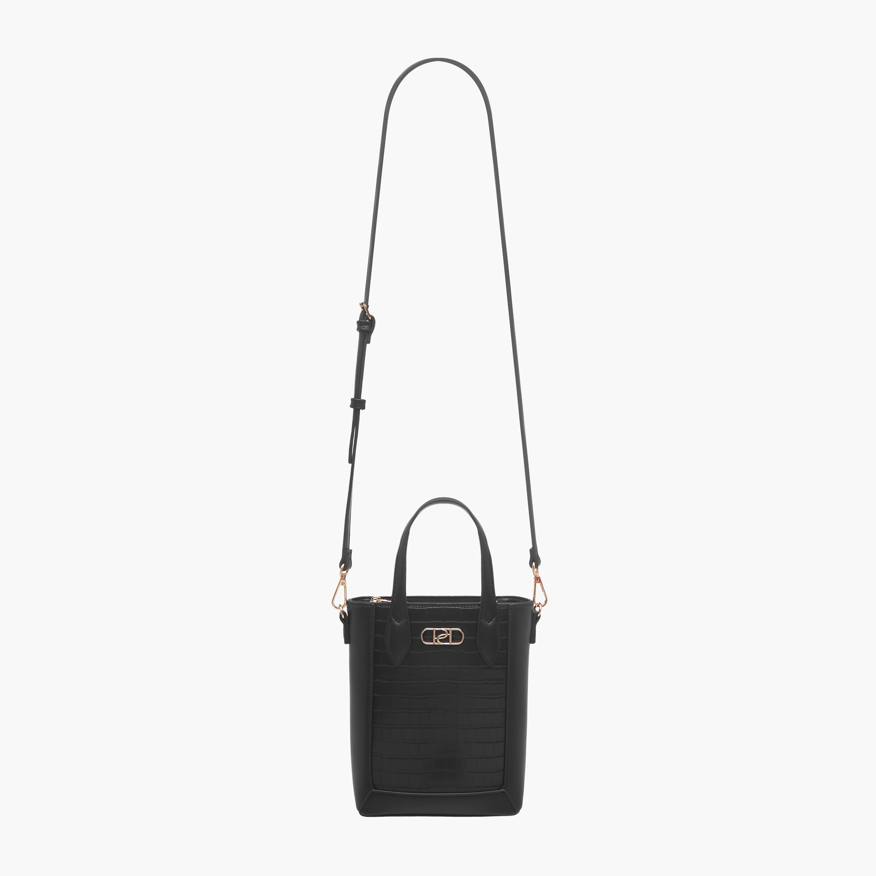 شنطة توتي بارزة الملمس بمقبض مزدوج وسحاب إغلاق من بابريكا-women-bagsandwallets-handbags-image-2
