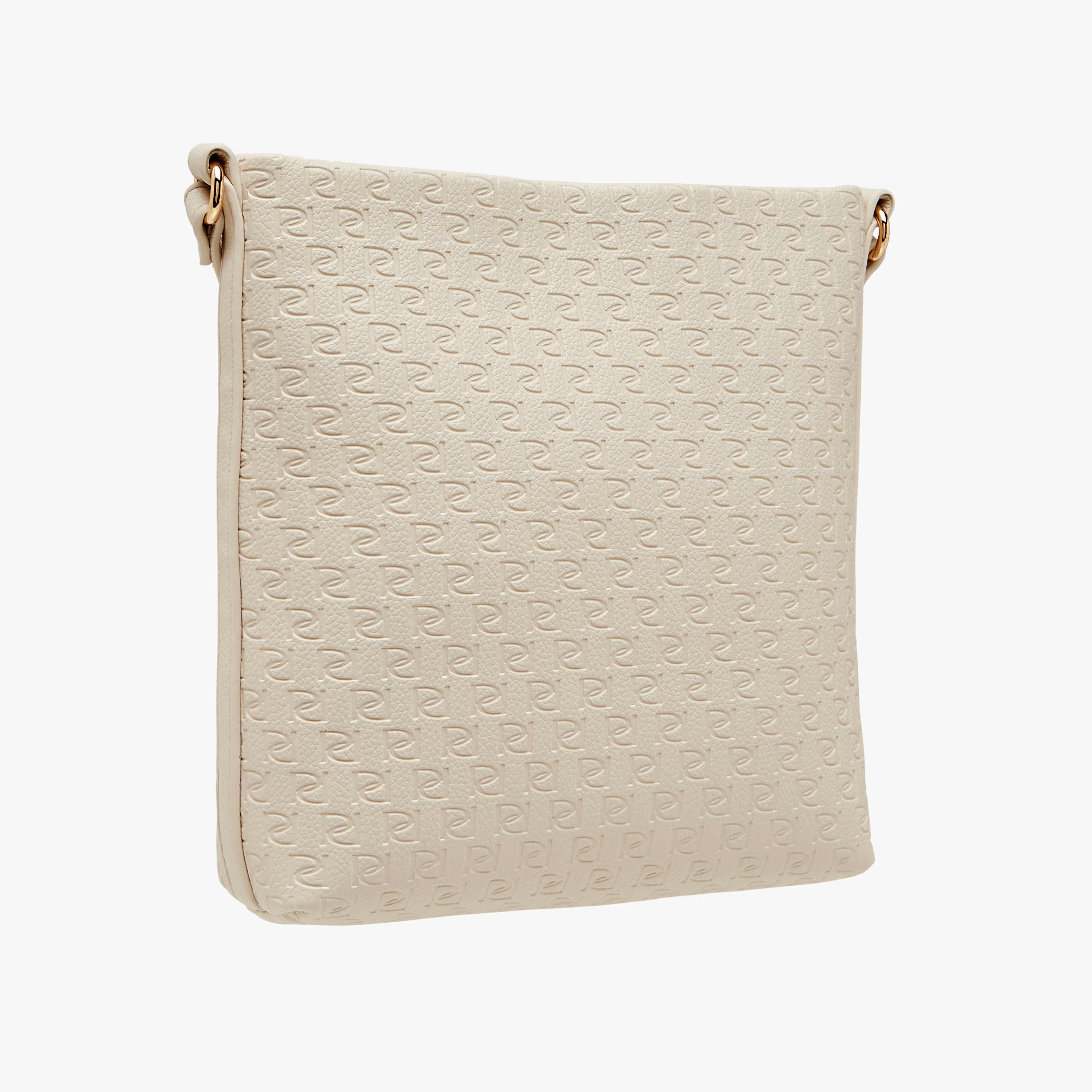 Paprika Monogram Embossed Crossbody Bag with Adjustable Strap-women-bagsandwallets-handbags-image-3