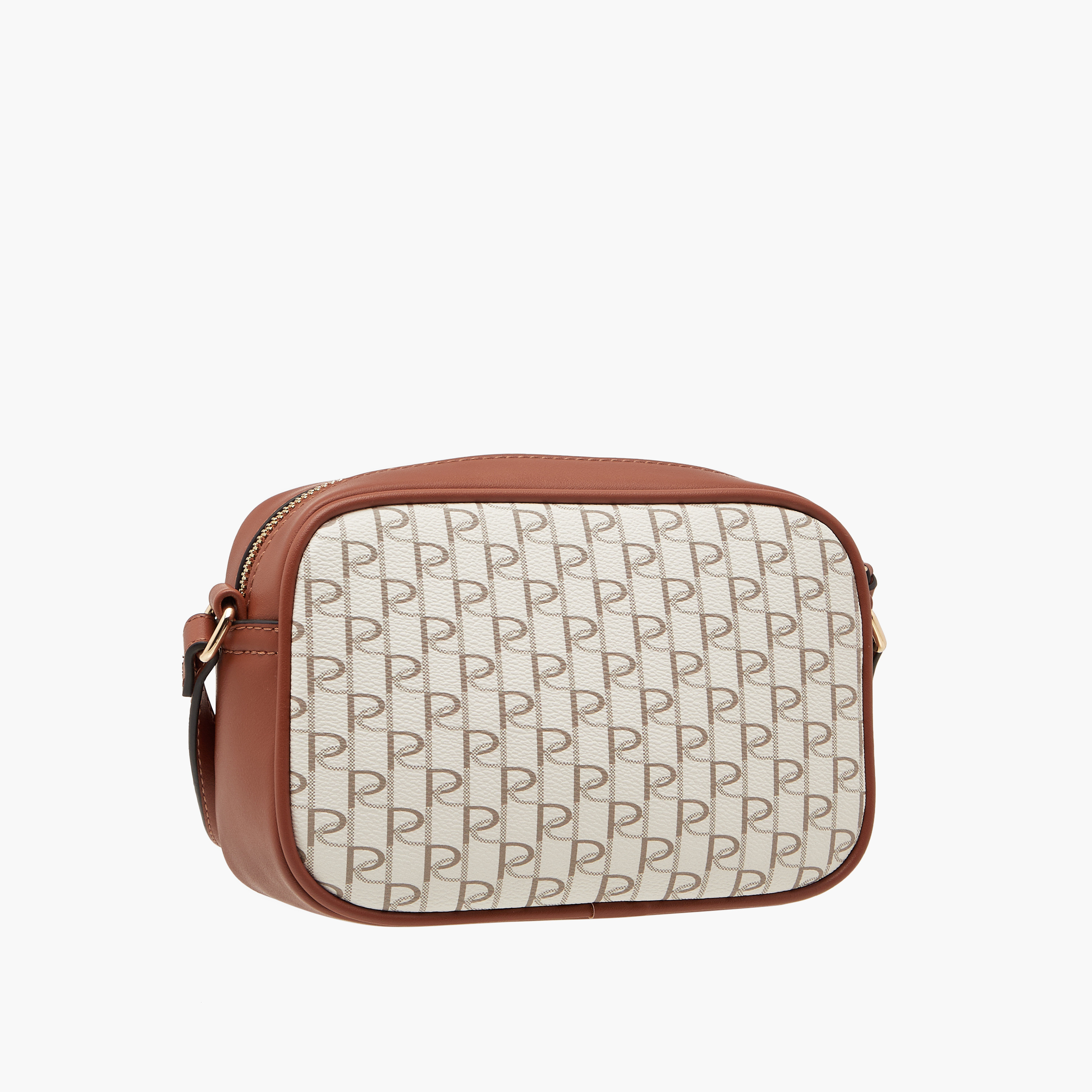 Paprika Monogram Print Crossbody Bag with Adjustable Strap-women-bagsandwallets-handbags-image-3