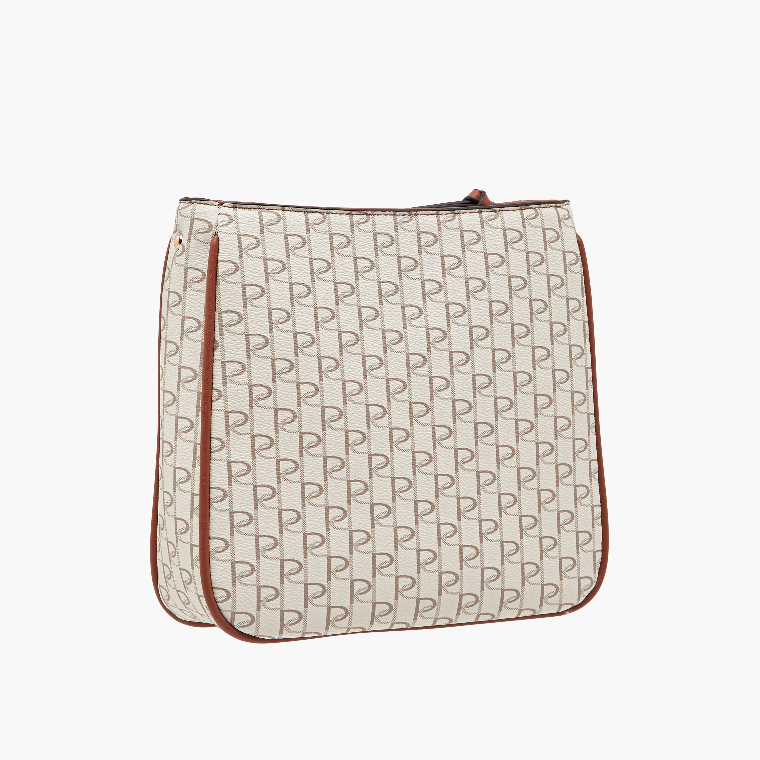 Paprika Monogram Print Crossbody Bag with Adjustable Strap-women-bagsandwallets-handbags-image-3