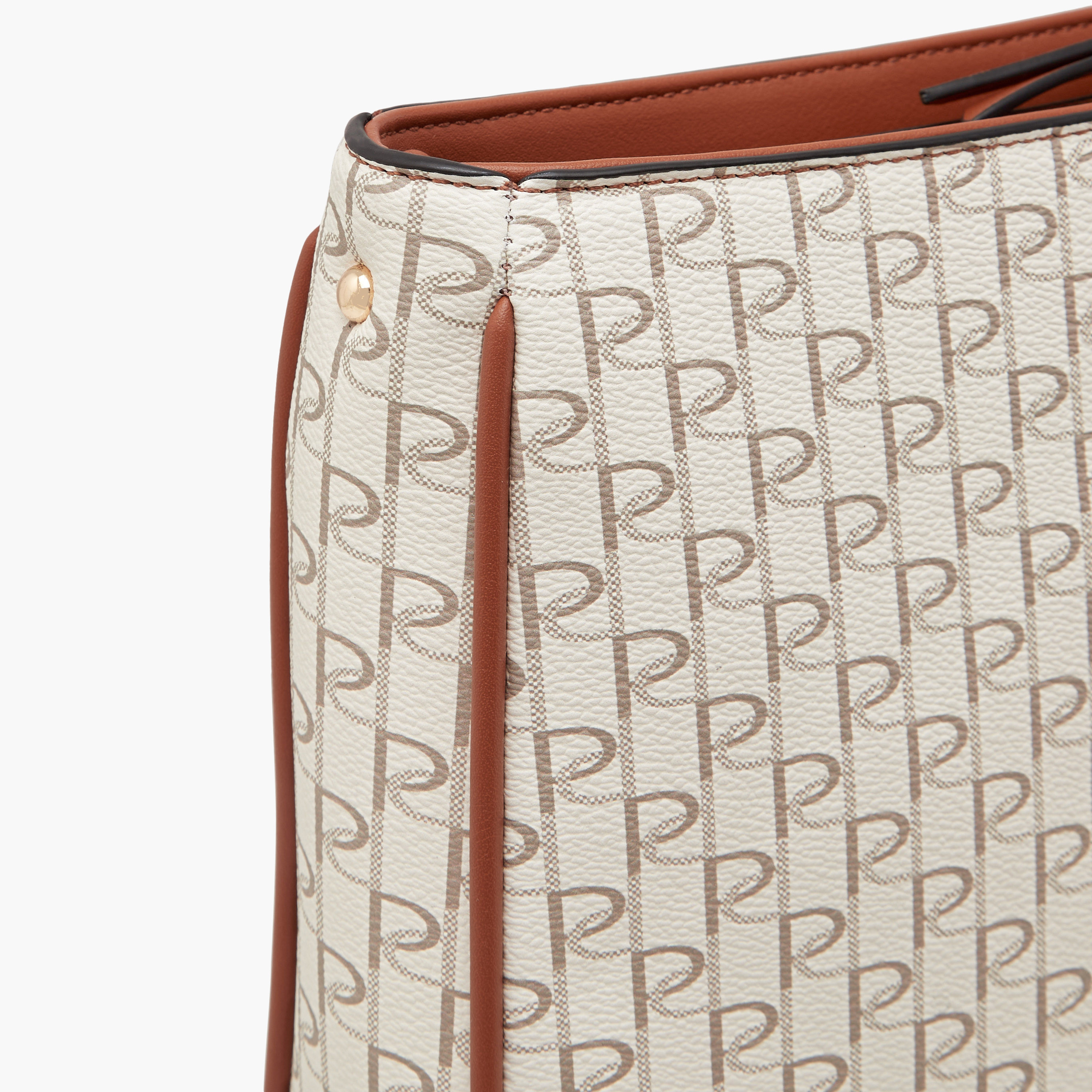 Paprika Monogram Print Crossbody Bag with Adjustable Strap-women-bagsandwallets-handbags-image-5