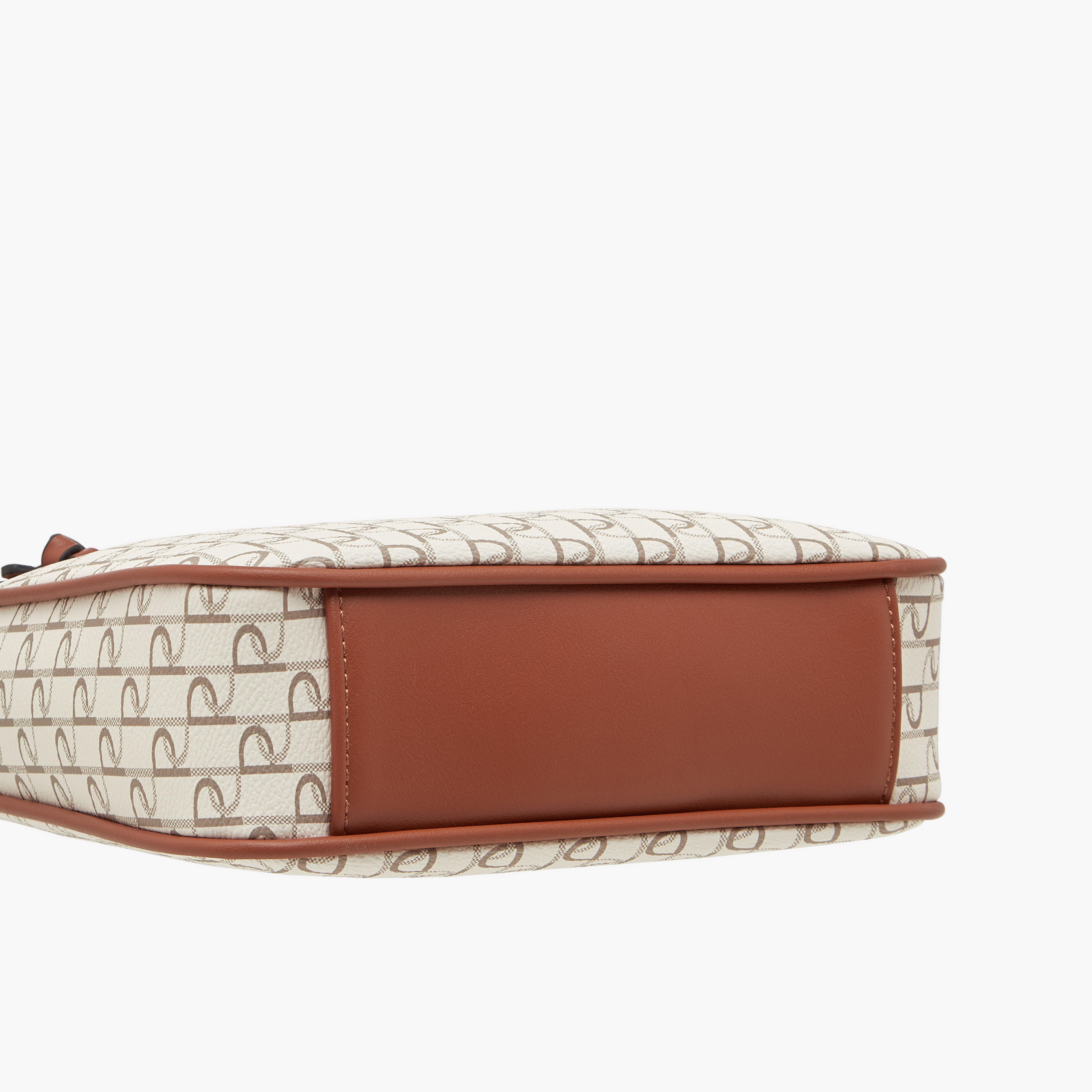 Paprika Monogram Print Crossbody Bag with Adjustable Strap-women-bagsandwallets-handbags-image-6