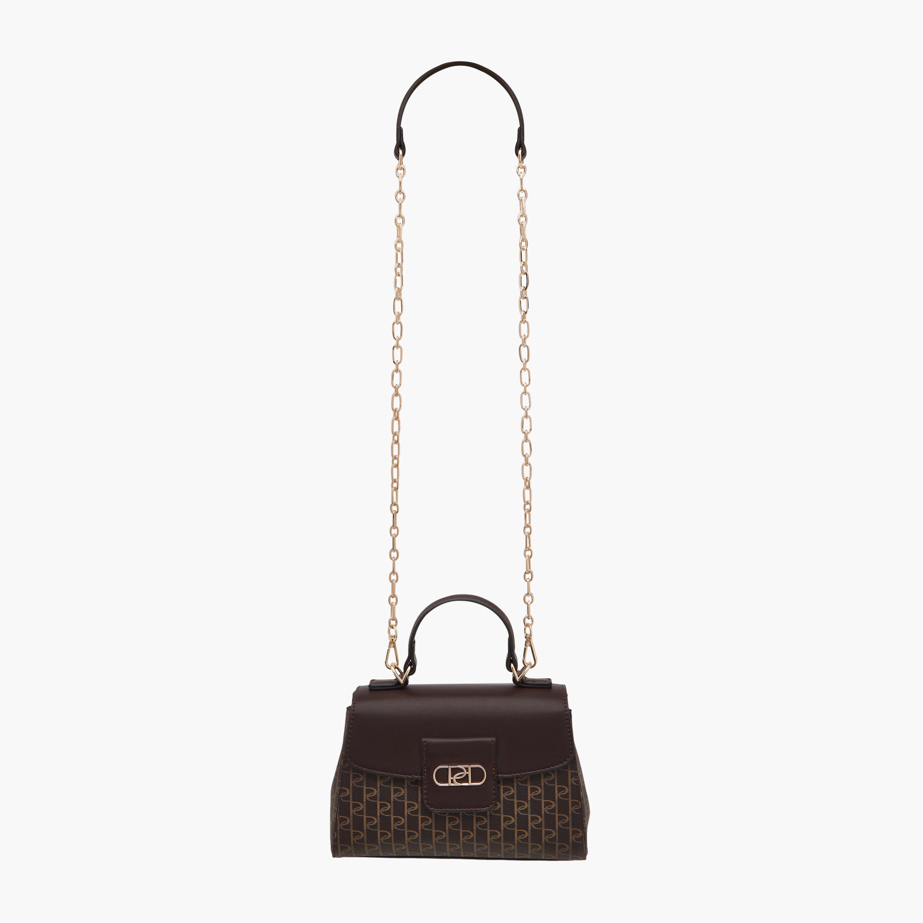 شنطة ساتشيل بطبعات مونوجرام وحزام سلسلة من بابريكا-women-bagsandwallets-handbags-image-2