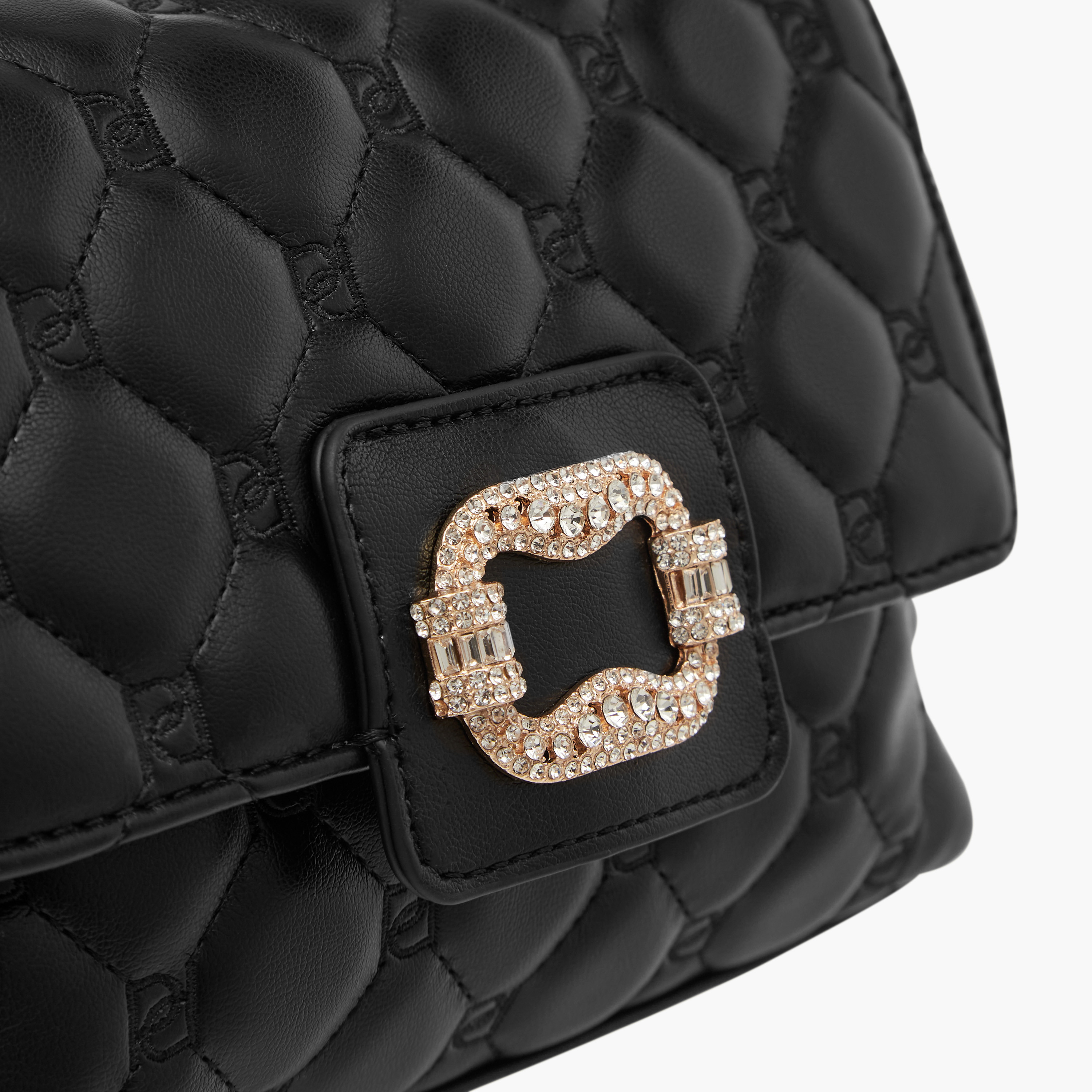 شنطة ساتشيل مبطنة بحزام قابل للفصل وطية إغلاق من بابريكا-women-bagsandwallets-handbags-image-4
