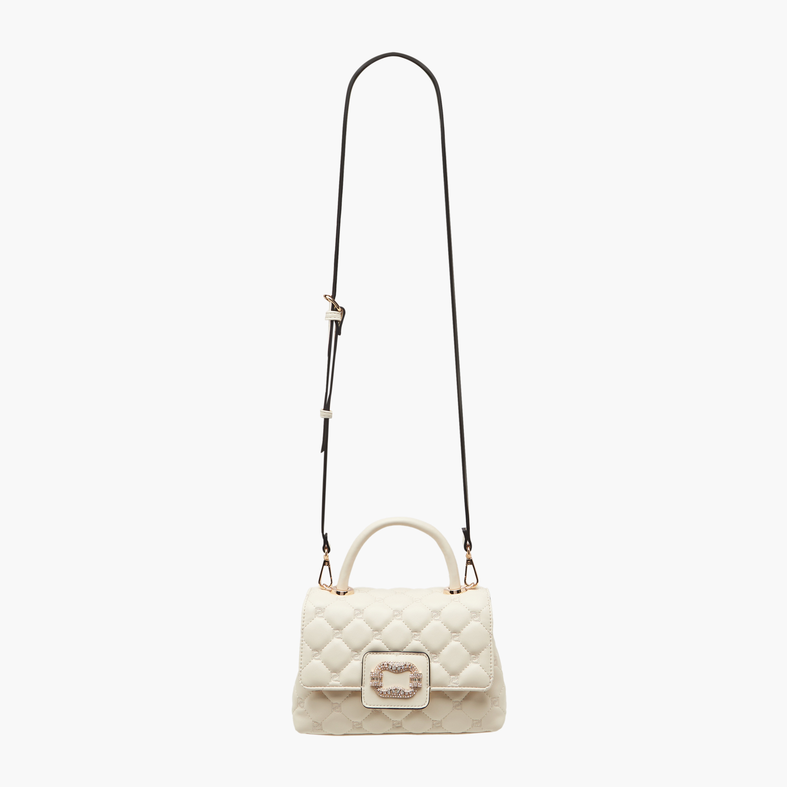 شنطة ساتشيل مبطنة بحزام قابل للفصل وطية إغلاق من بابريكا-women-bagsandwallets-handbags-image-2