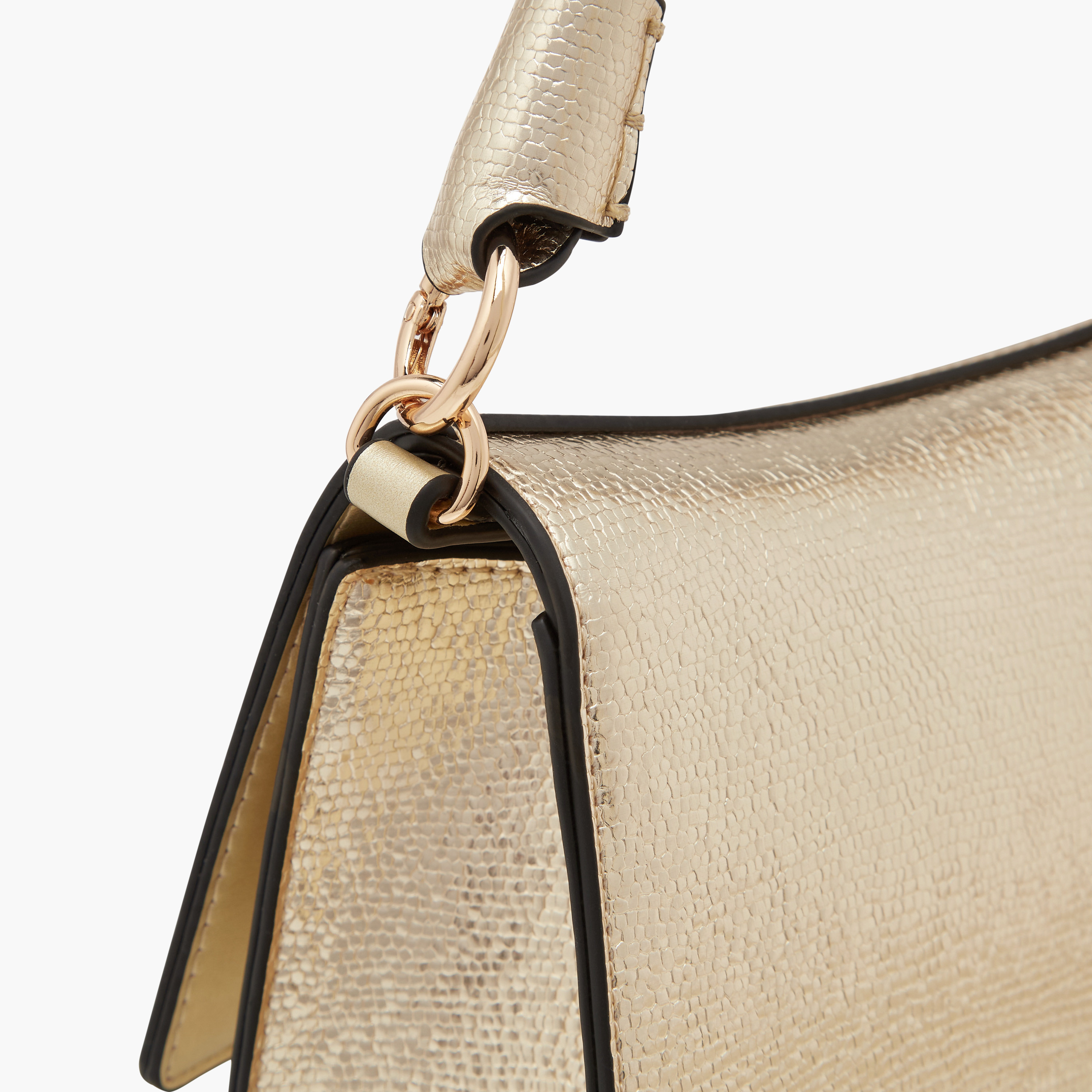 Paprika Embellished Satchel Bag with Chain Strap and Magnetic Button Closure-women-bagsandwallets-handbags-image-5