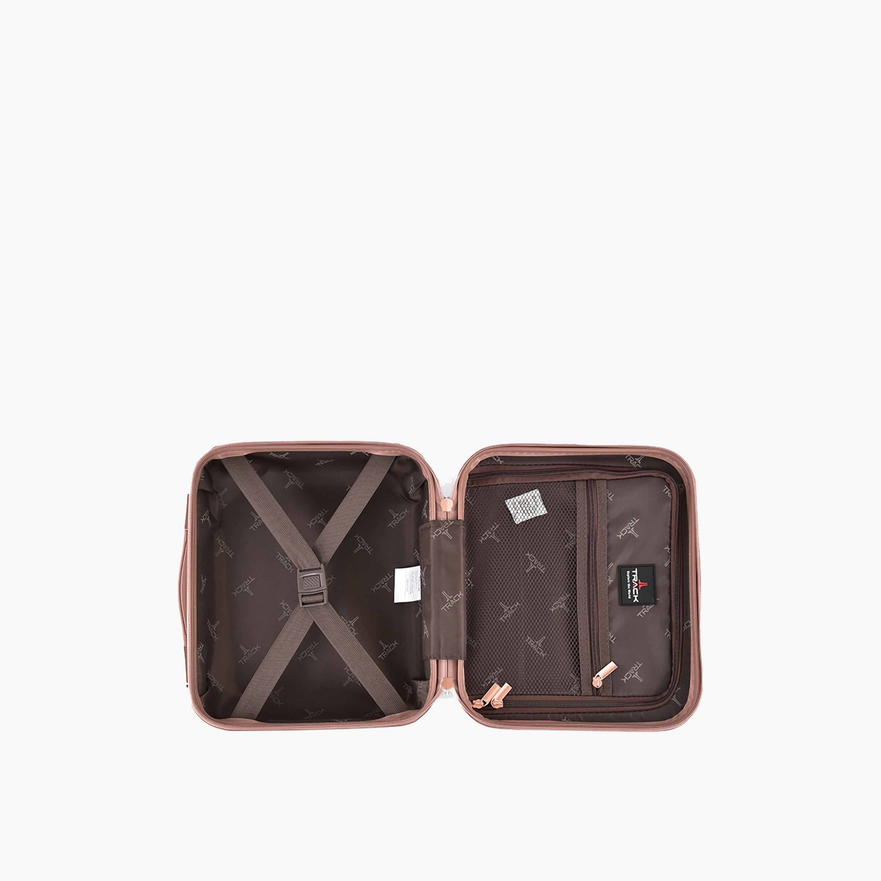 تراك-  طقم شنط سفر 4 قطع صلبة من مادة ABS بأربع عجلات مع قفل برمز  | HK304/4P-travel-luggagesandbags-luggage-image-5