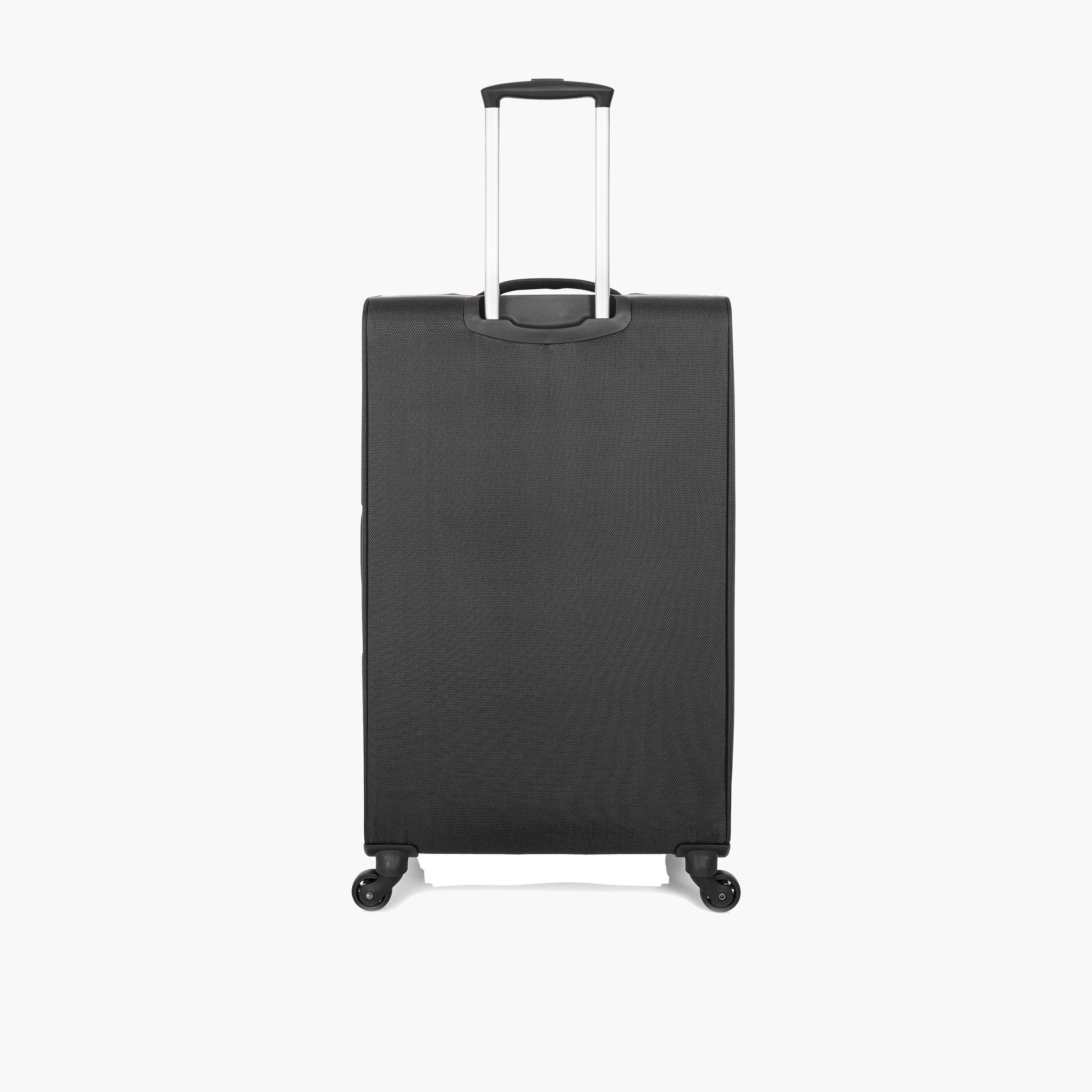 Track Set of 3 Textile Softcase 4-Wheeler Spinner Luggage Bags with Combination Lock | LG004/3P-travel-luggagesandbags-luggage-image-7