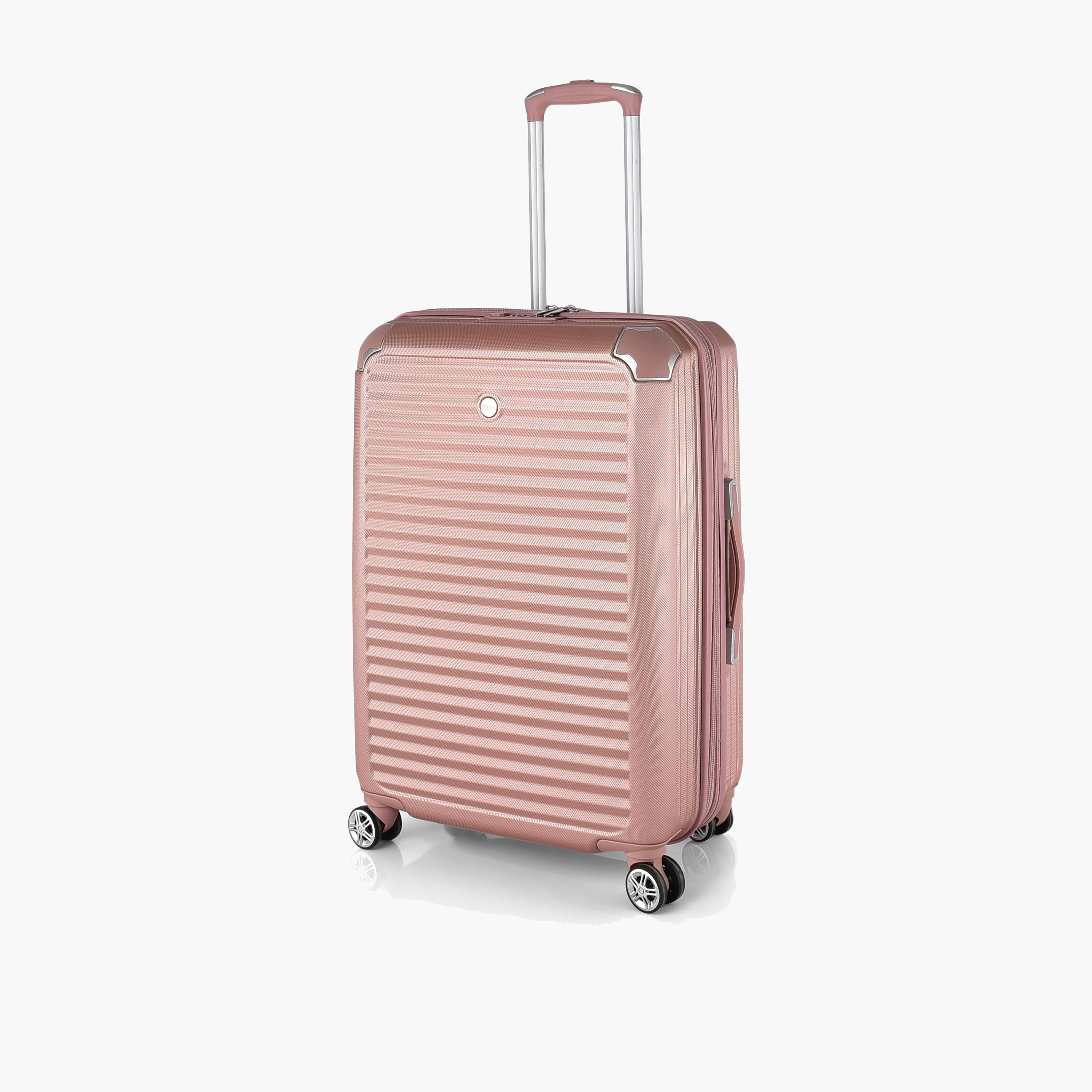 تراك-  طقم شنط سفر 4 قطع صلبة من مادة ABS بأربع عجلات مع قفل برمز  | 6037/4P-travel-luggagesandbags-luggage-image-6