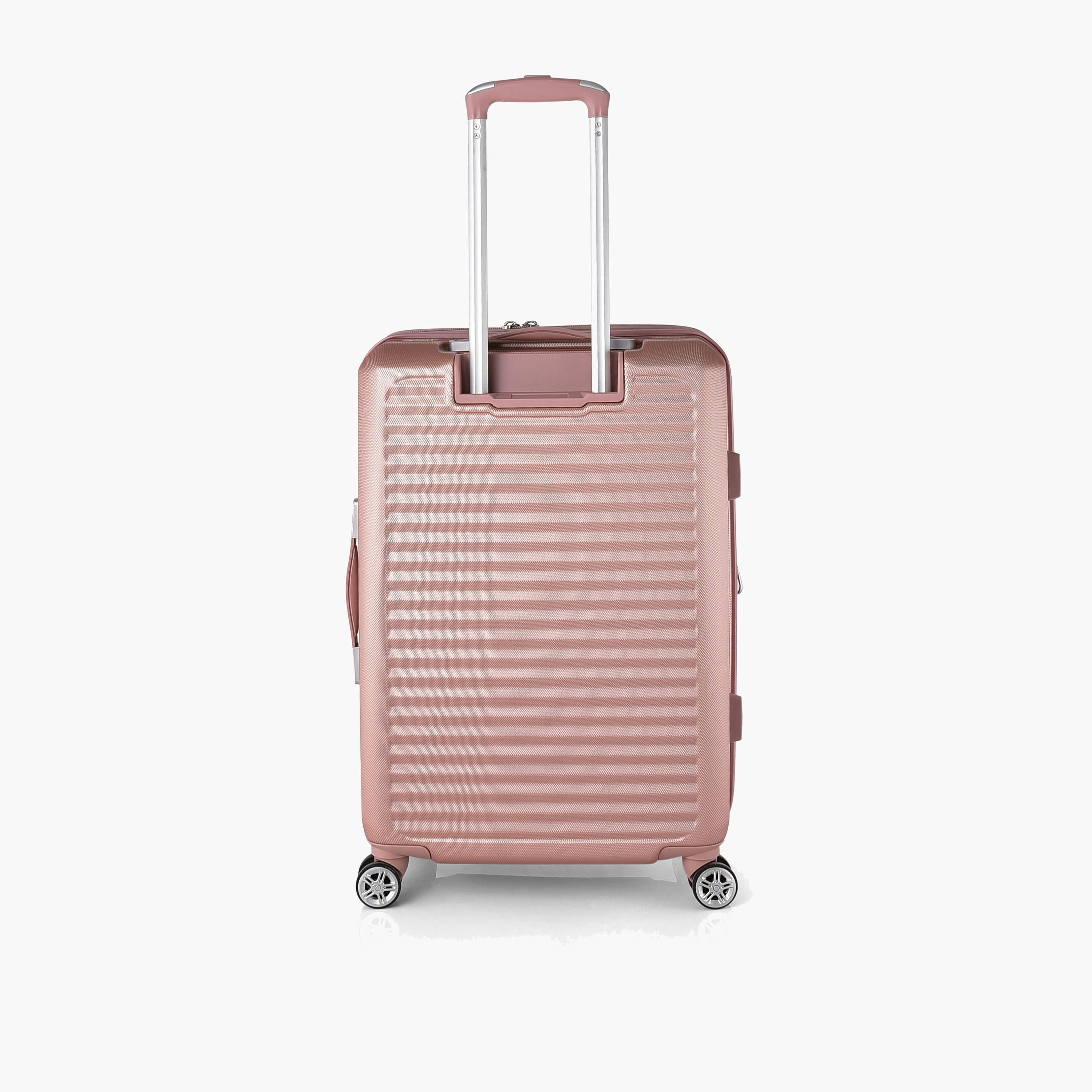 تراك-  طقم شنط سفر 4 قطع صلبة من مادة ABS بأربع عجلات مع قفل برمز  | 6037/4P-travel-luggagesandbags-luggage-image-8