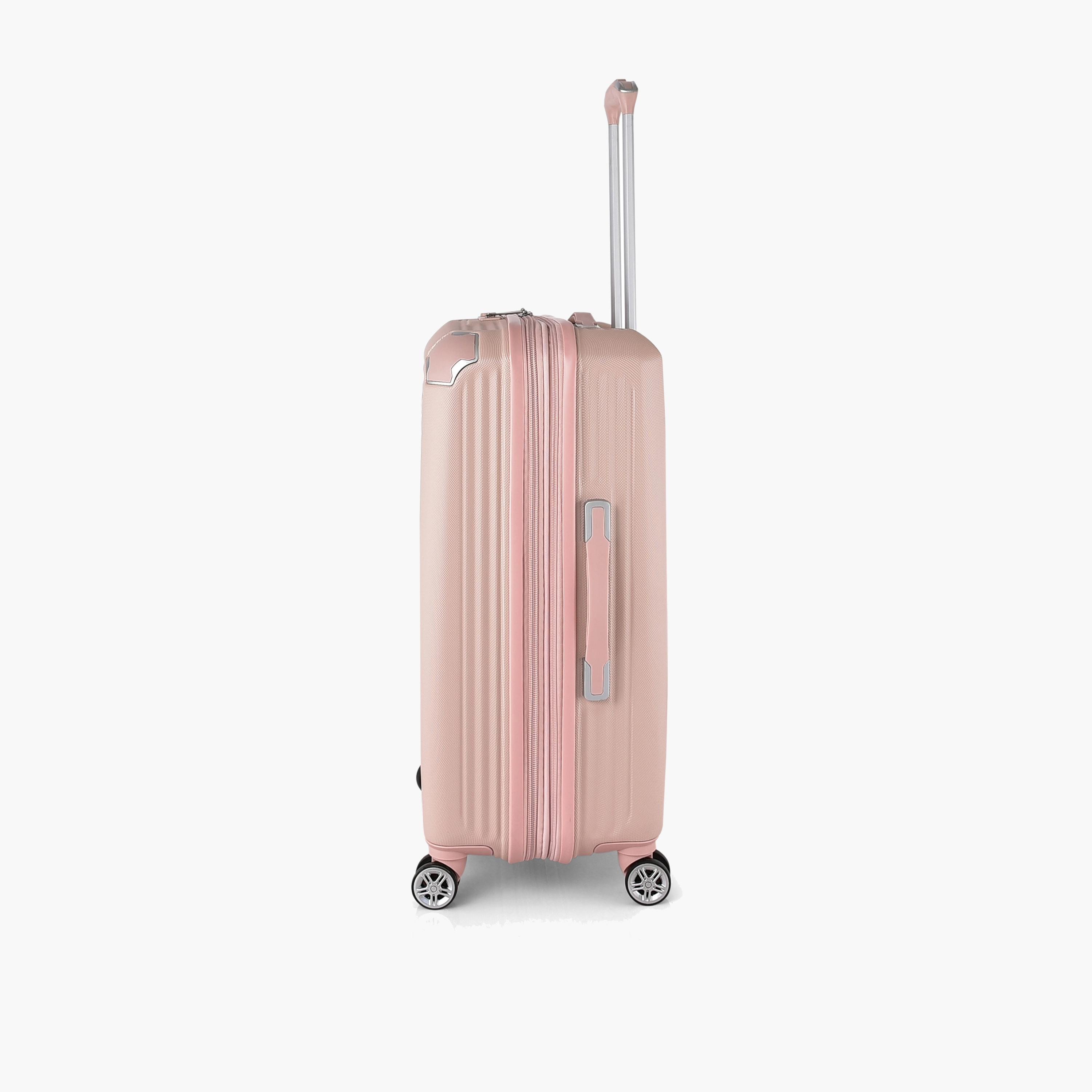 تراك-  طقم شنط سفر 4 قطع صلبة من مادة ABS بأربع عجلات مع قفل برمز  | 6037/4P-travel-luggagesandbags-luggage-image-19