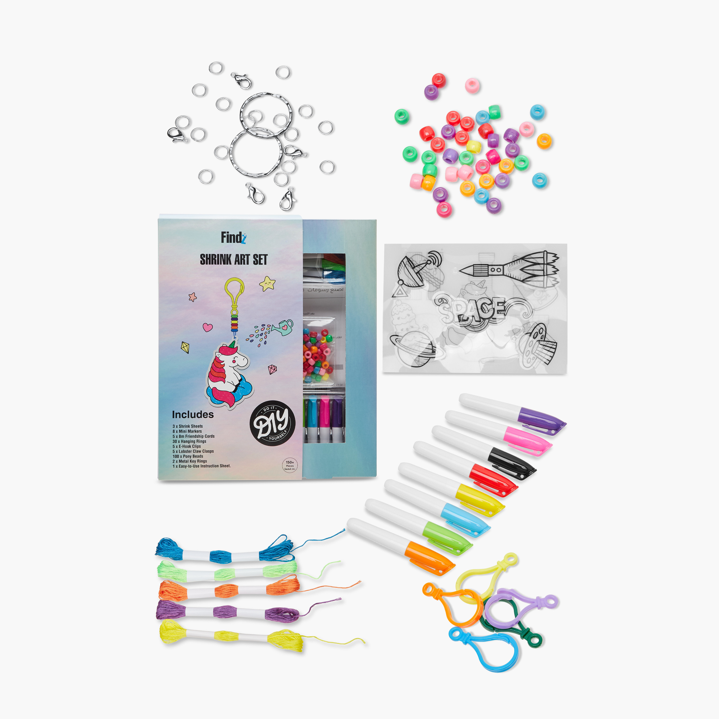 Findz DIY Shrink Art Set-school-artsandcrafts-image-1