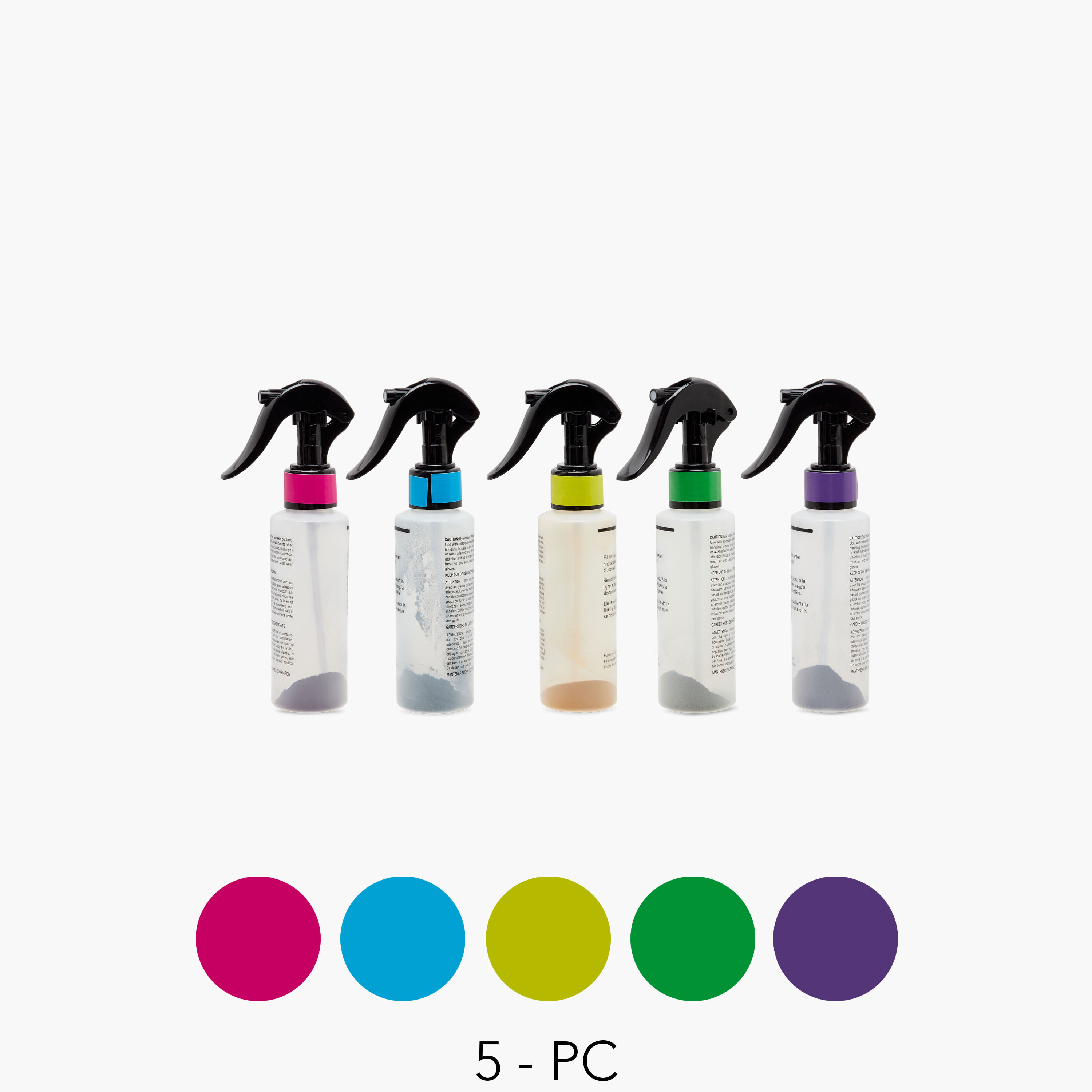 Findz 5-Piece DIY Tie-Dye Spray Set-school-artsandcrafts-image-1