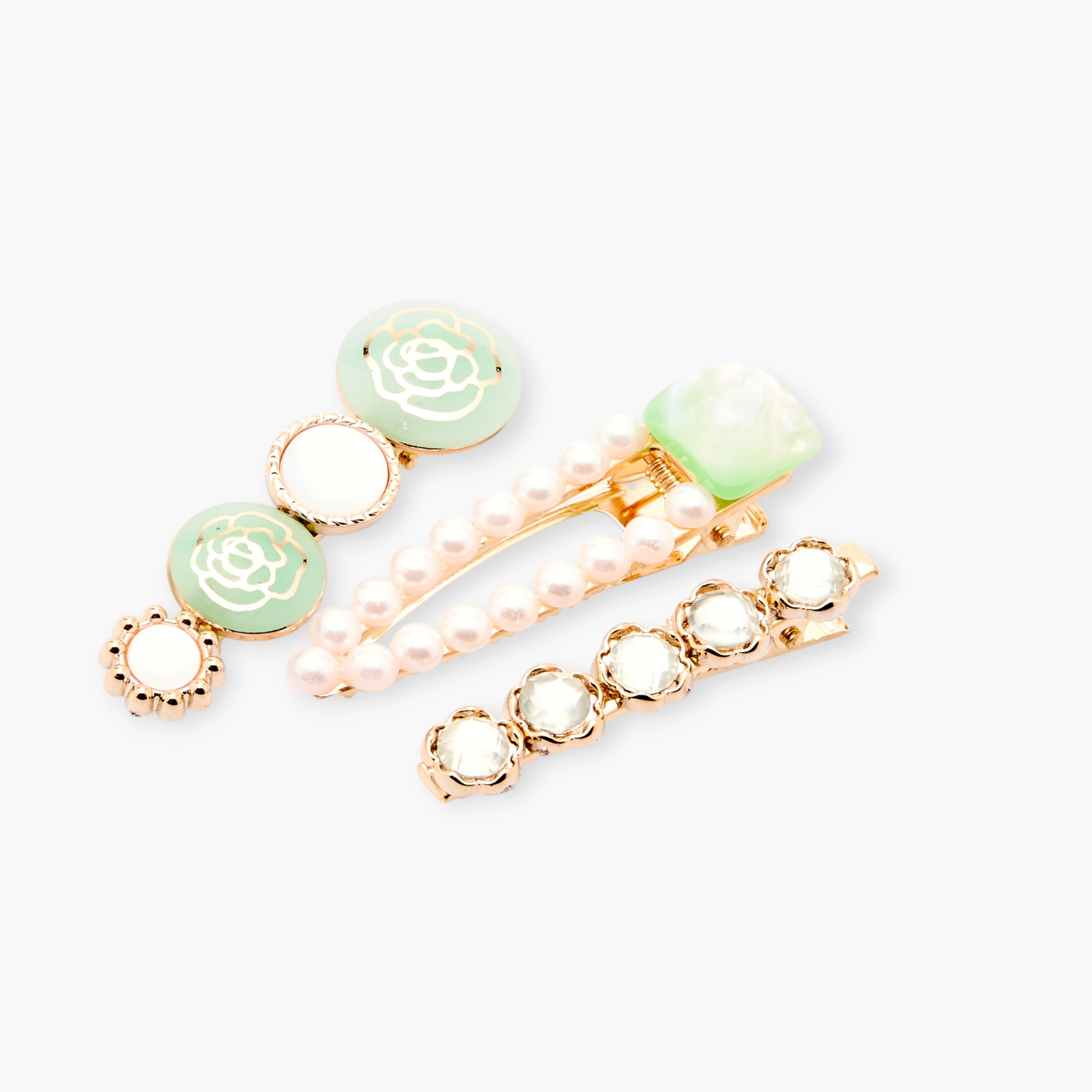 Embellished Hair Clip - Set of 3-women-hairaccessories-hairpins-image-6