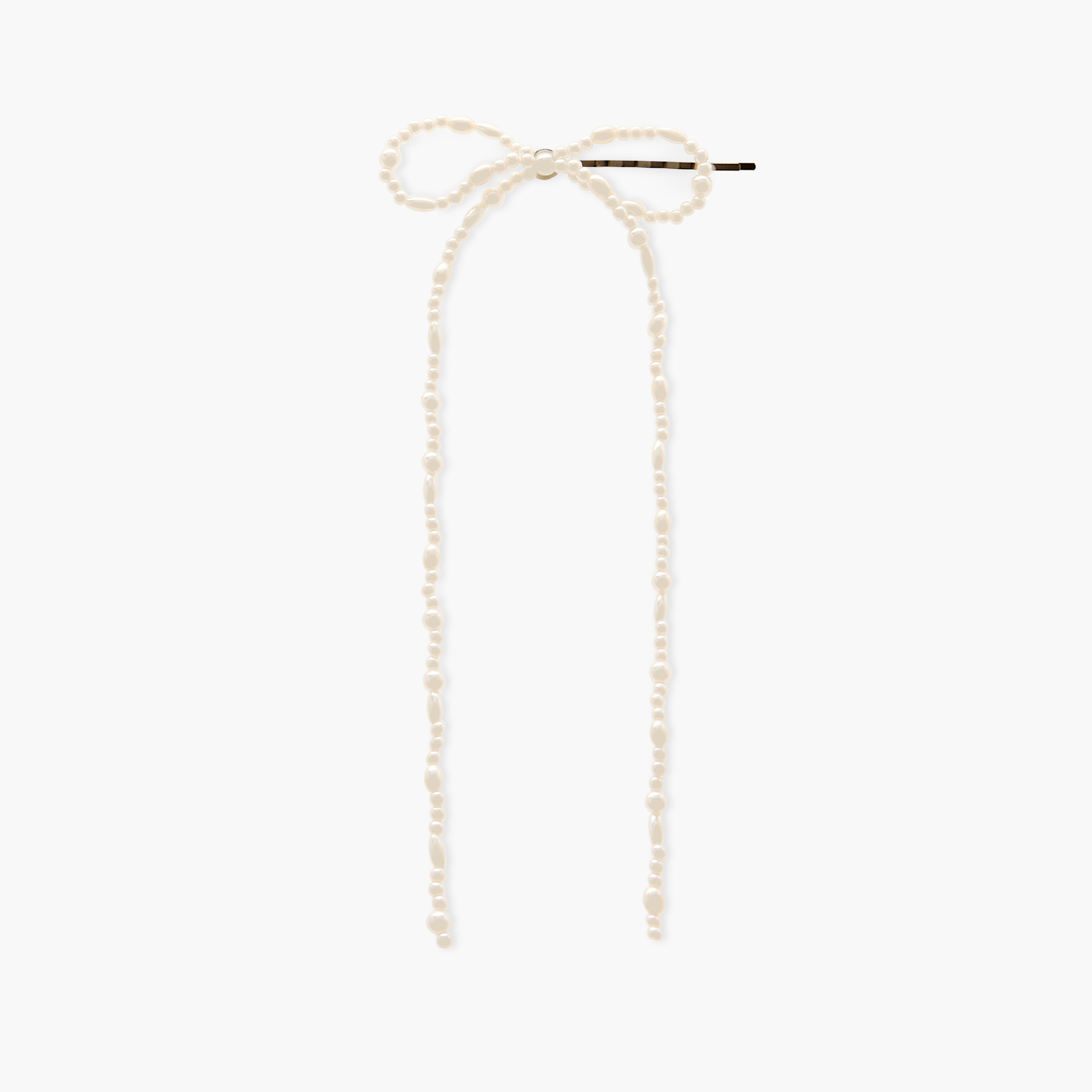 دبوس شعر مزين بفيونكة خرز-women-hairaccessories-hairpins-image-1