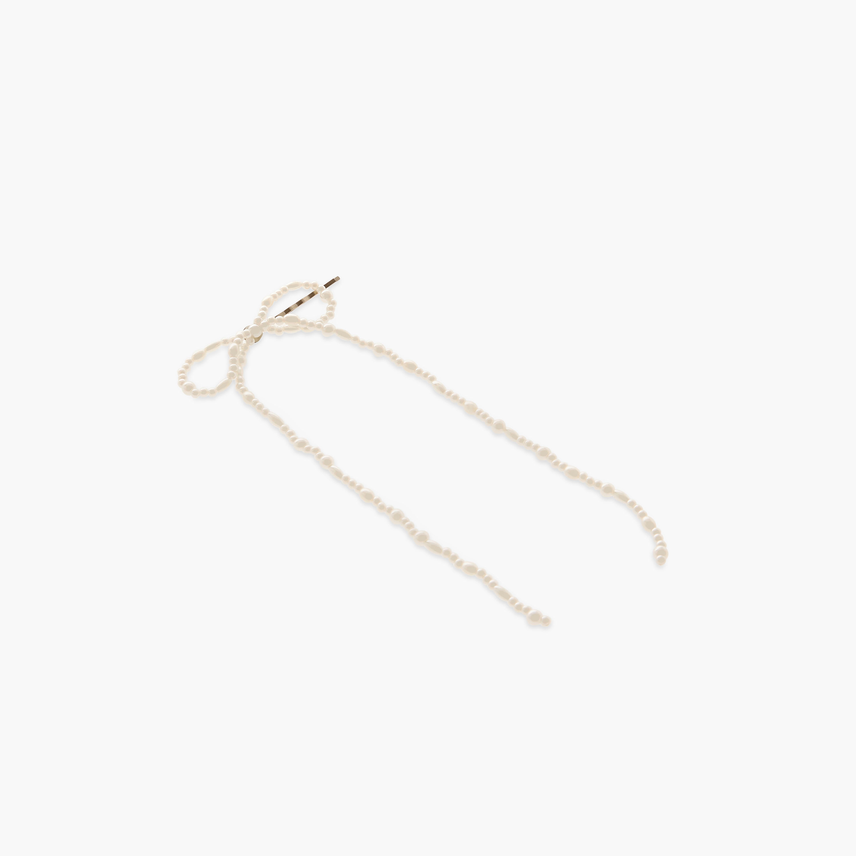 دبوس شعر مزين بفيونكة خرز-women-hairaccessories-hairpins-image-4