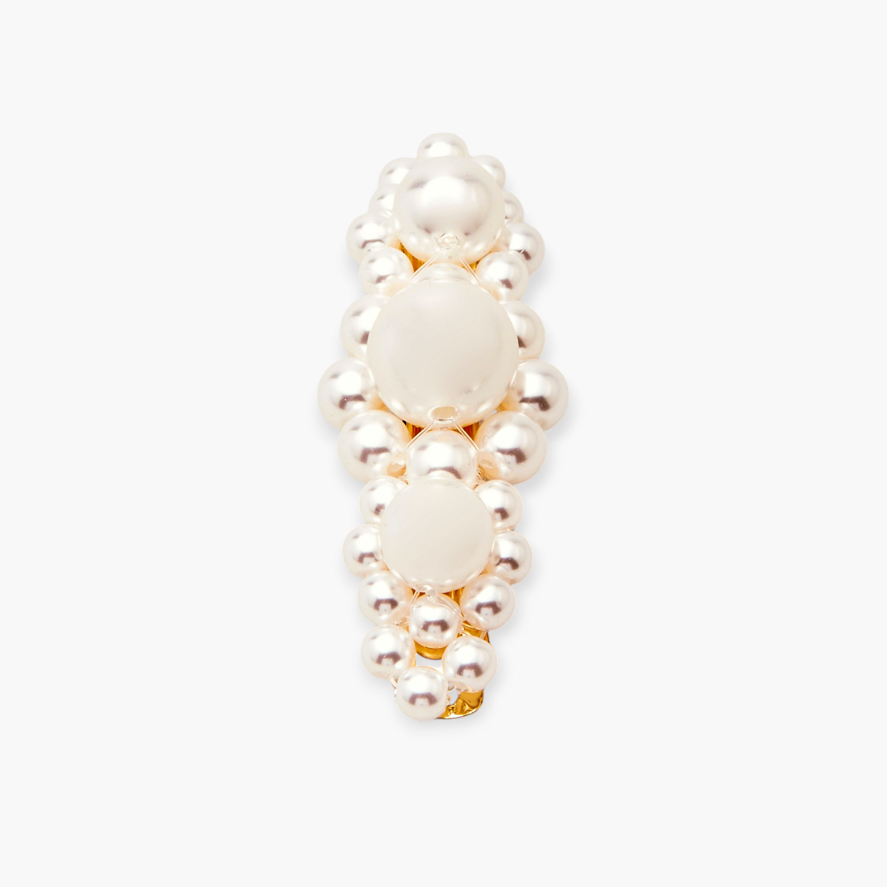 Pearl Embellished Barrette Hair Clip-women-hairaccessories-clips-image-3