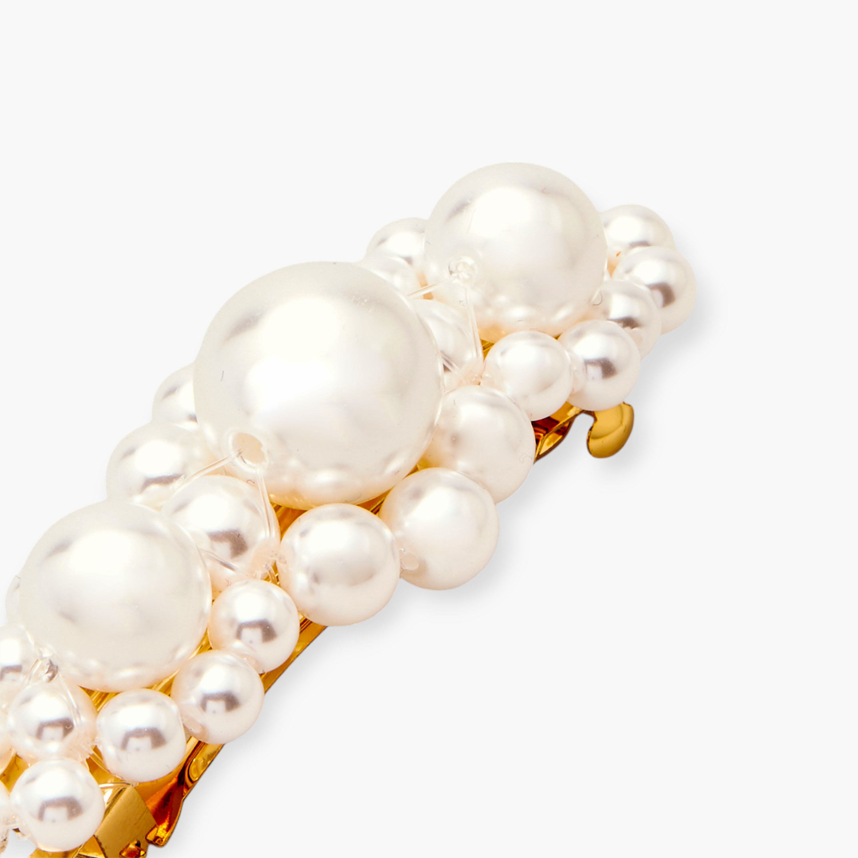 Pearl Embellished Barrette Hair Clip-women-hairaccessories-clips-image-5