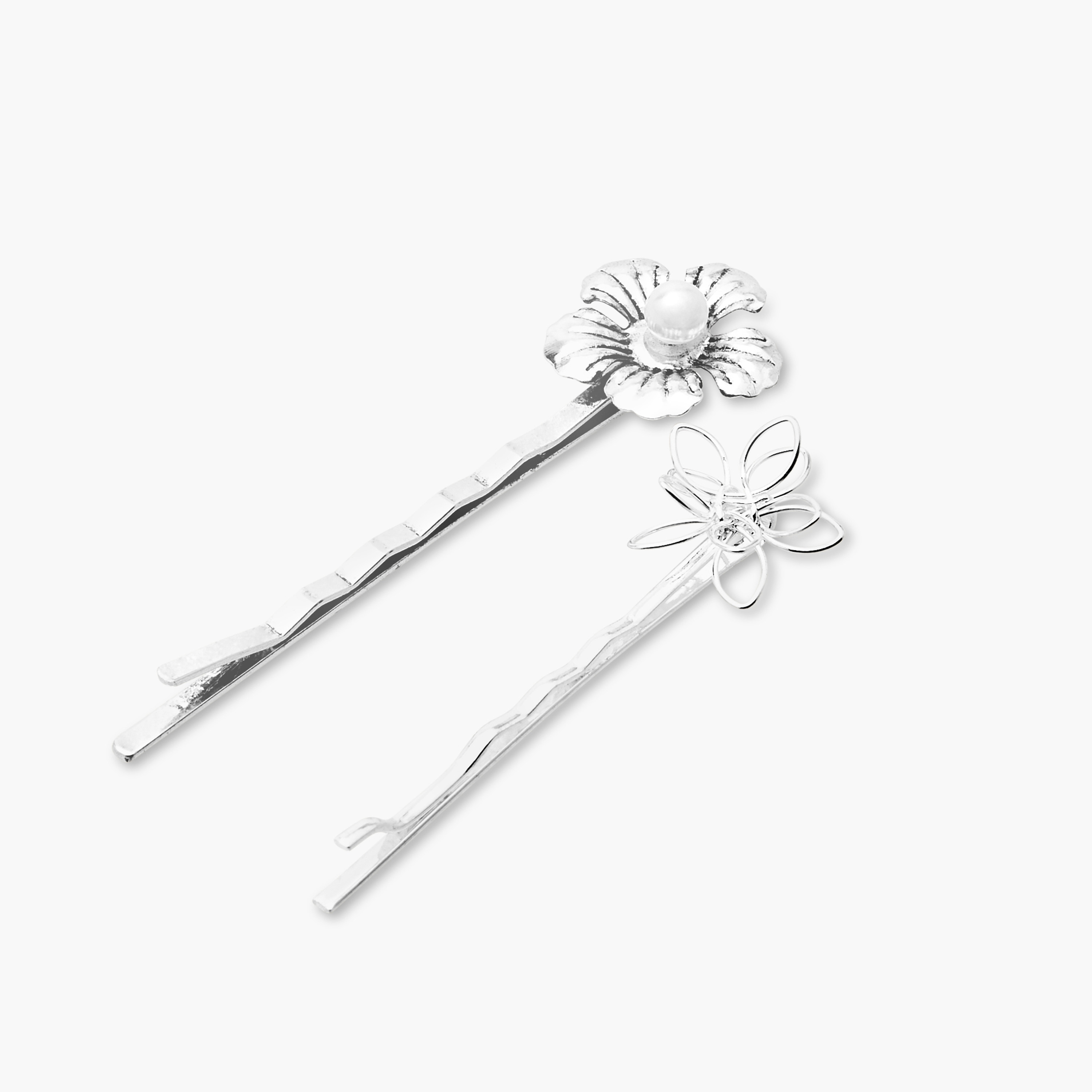 Floral Accent Detail Hairpin - Set of 4-women-hairaccessories-hairpins-image-5