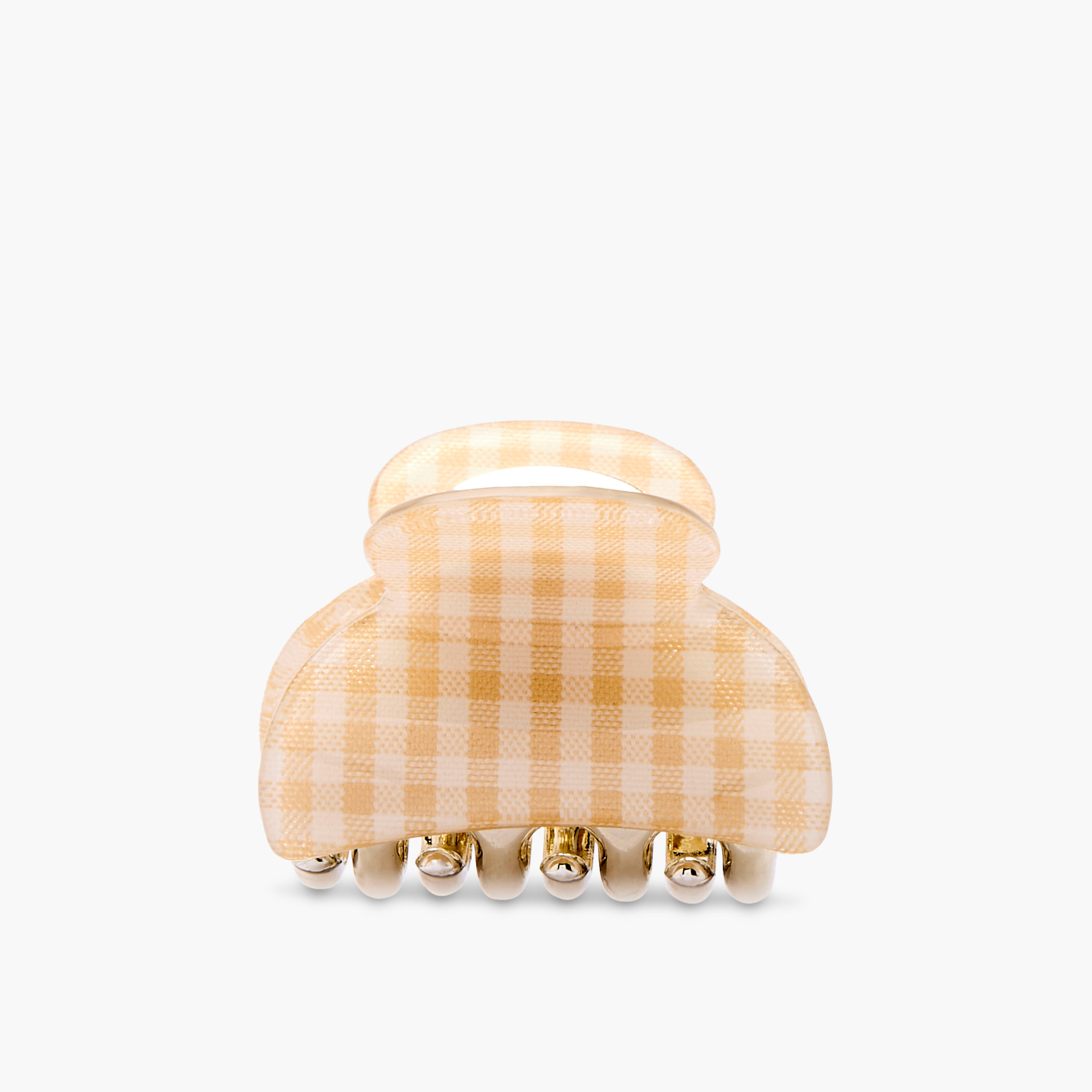 Checked Hair Clamp - Set of 3-women-hairaccessories-clamps-image-4