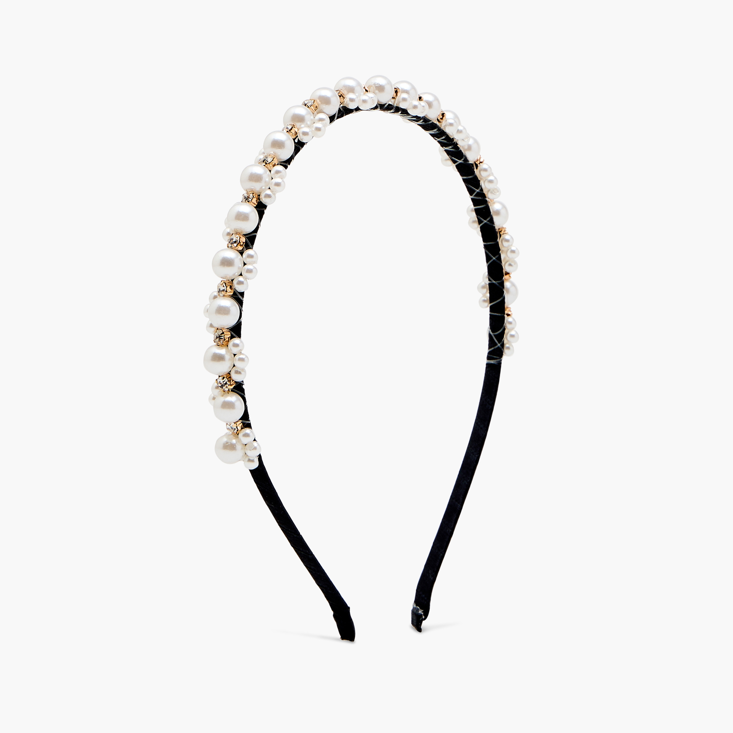 Pearl Embellished Hairband-women-hairaccessories-bands-image-1