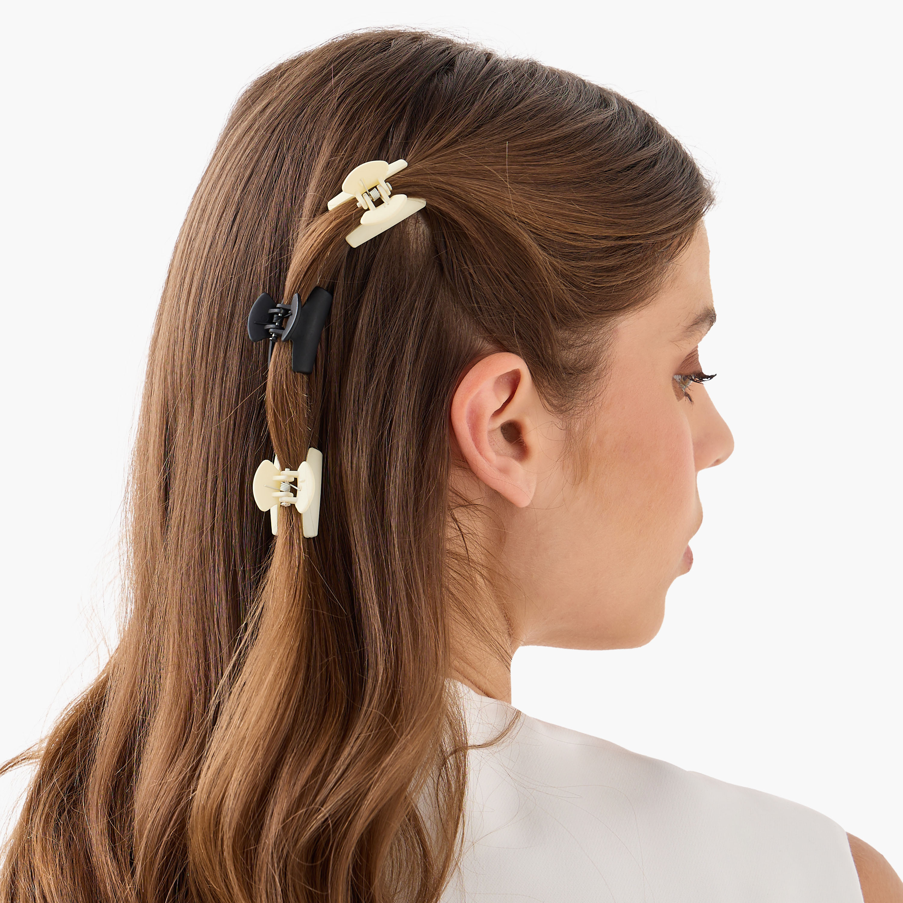 Solid Hair Clamp - Set of 4-women-hairaccessories-clamps-image-2