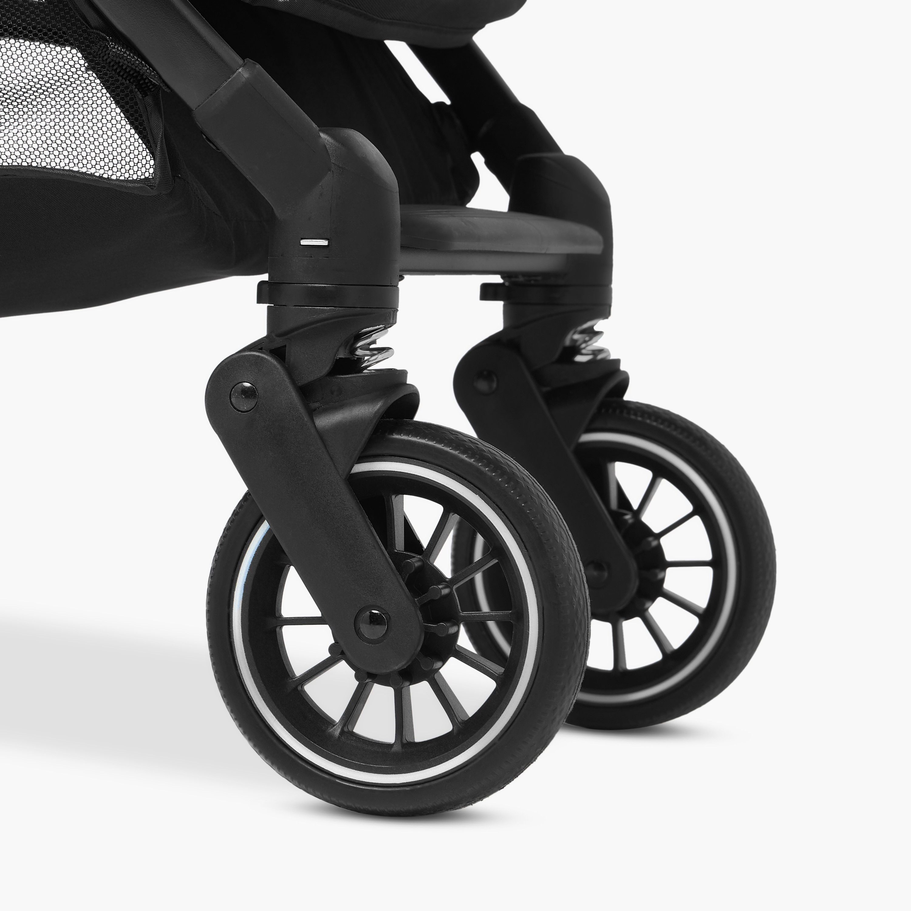Juniors Travel Lite Cabin Approved Stroller with Push Button Folding, Metal Frame and Wheel Lock-baby-gear-strollersandprams-strollers-image-8