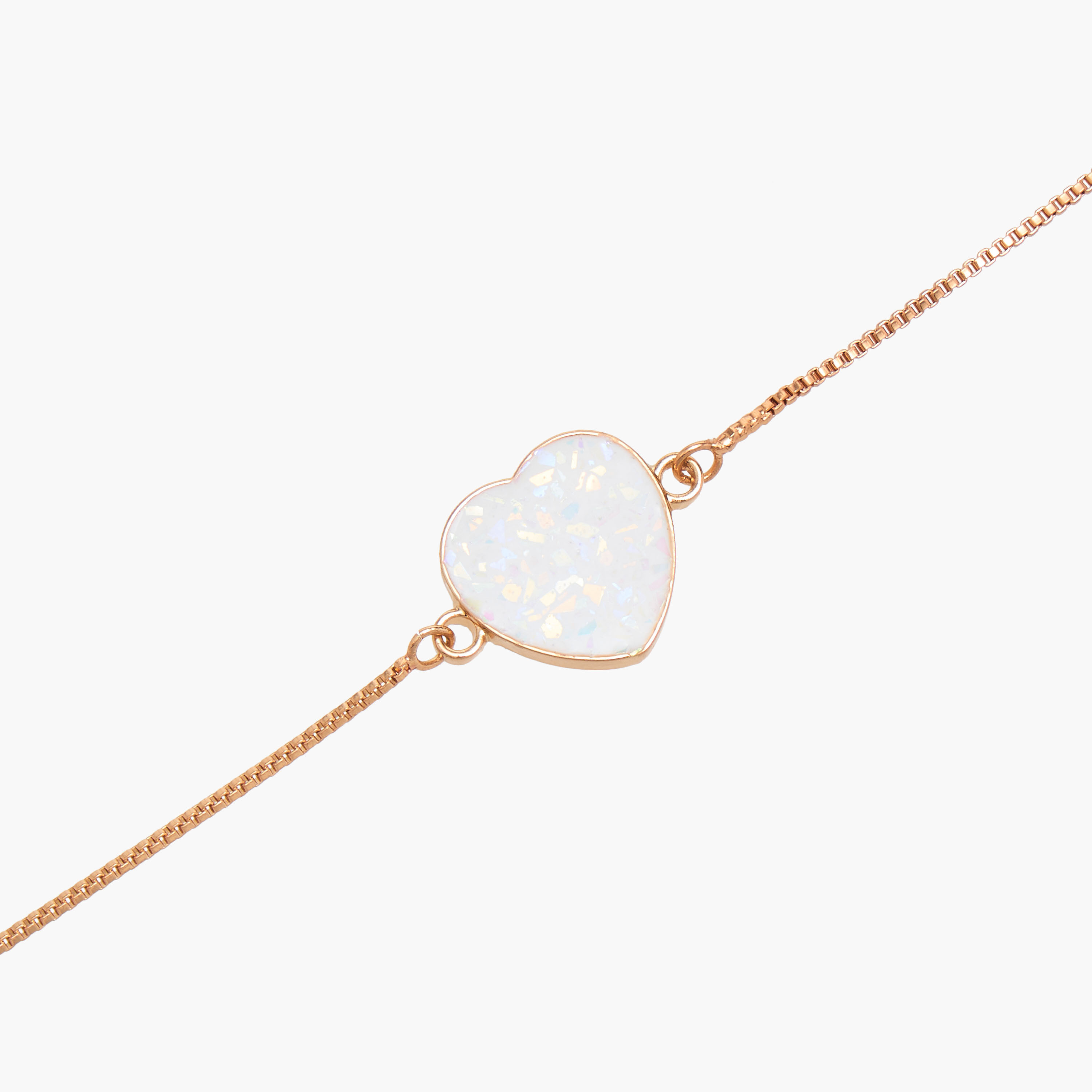 سوار مزين بقلب مع مشبك إغلاق-girls-accessories-jewellery-image-4