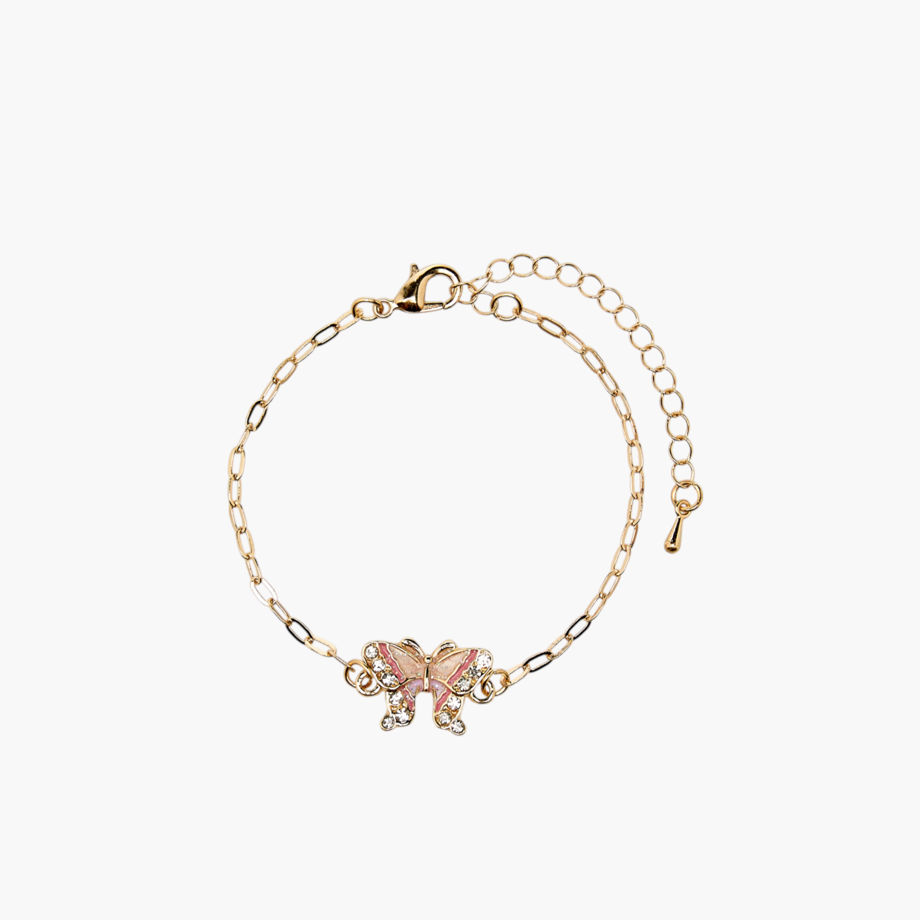 طقم مجوهرات 4 قطع مزيّن بفراشة من تشارمز-girls-accessories-jewellery-image-3