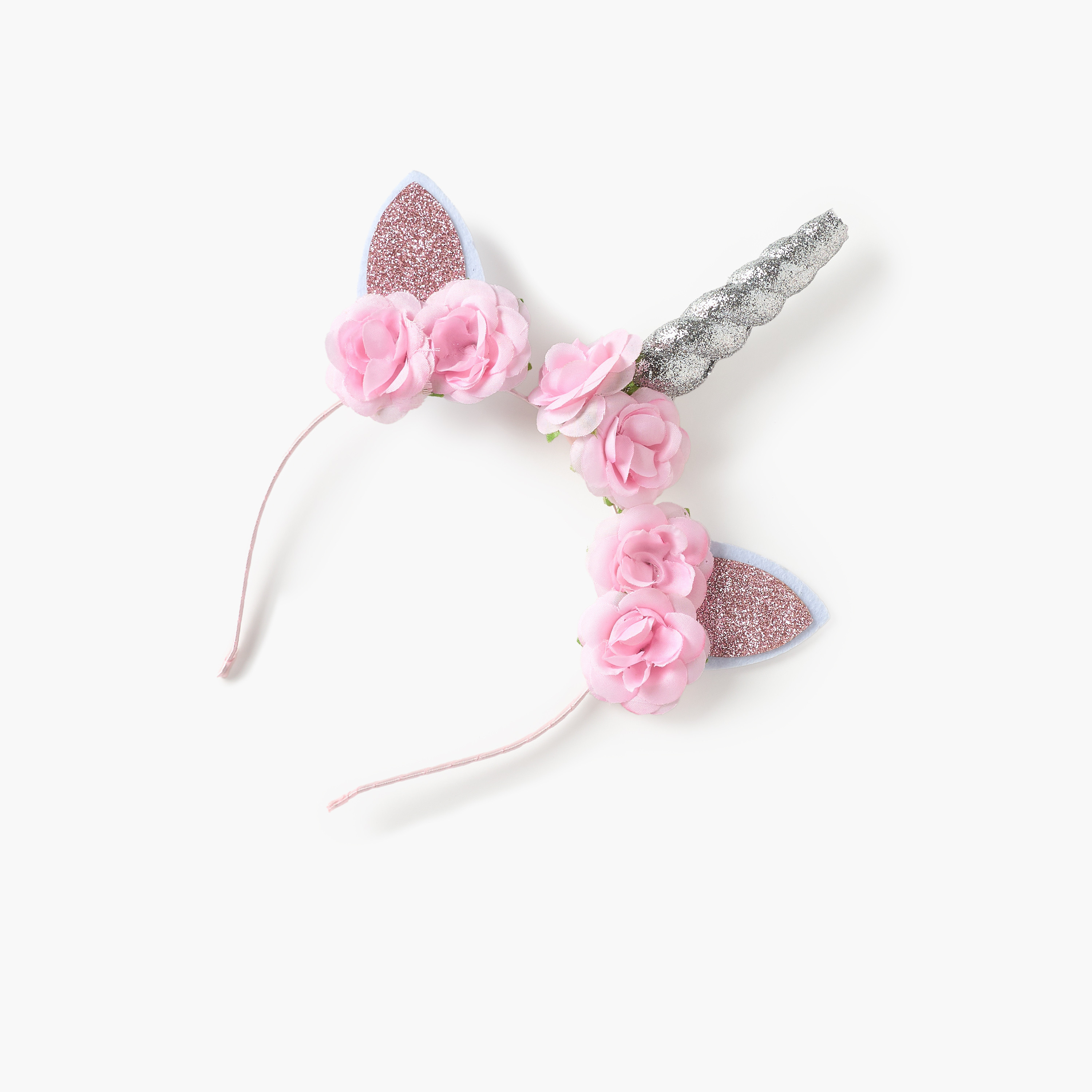 Charmz Unicorn Applique Hairband and Printed Skirt Set-girls-clothing-costumes-image-5