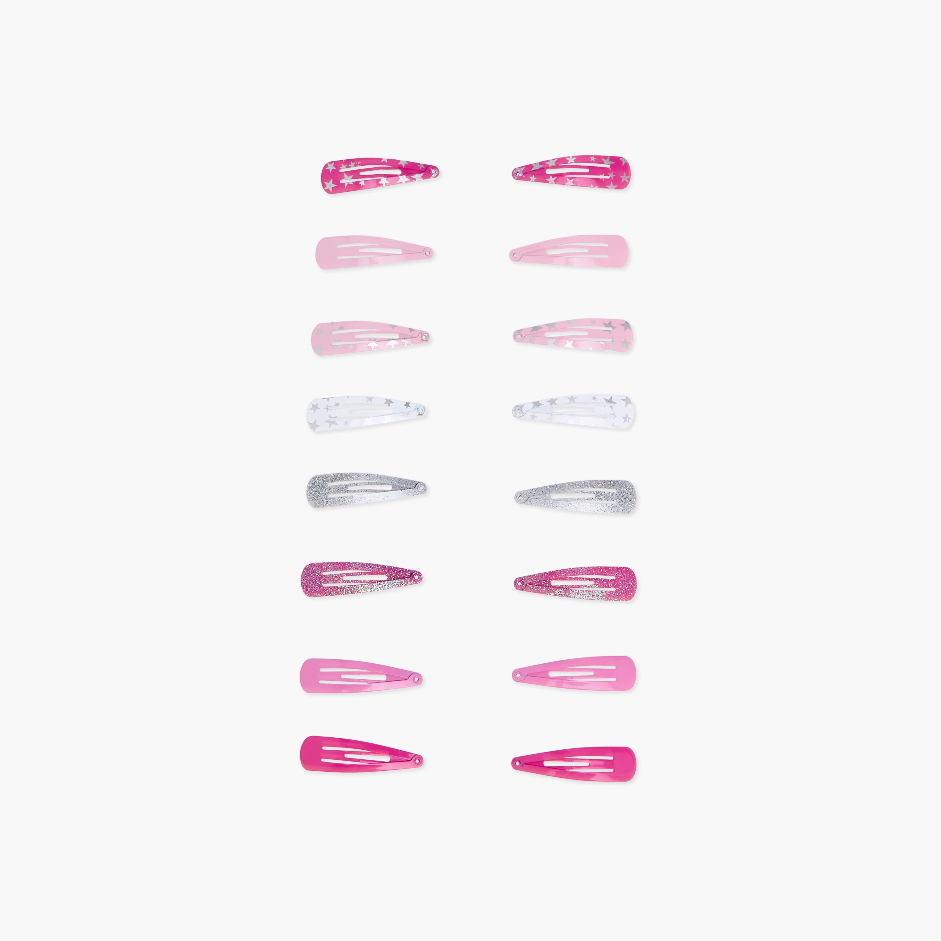 مشابك شعر سادة من تشارمز - طقم 16 قطعة-girls-accessories-hairaccessories-image-2