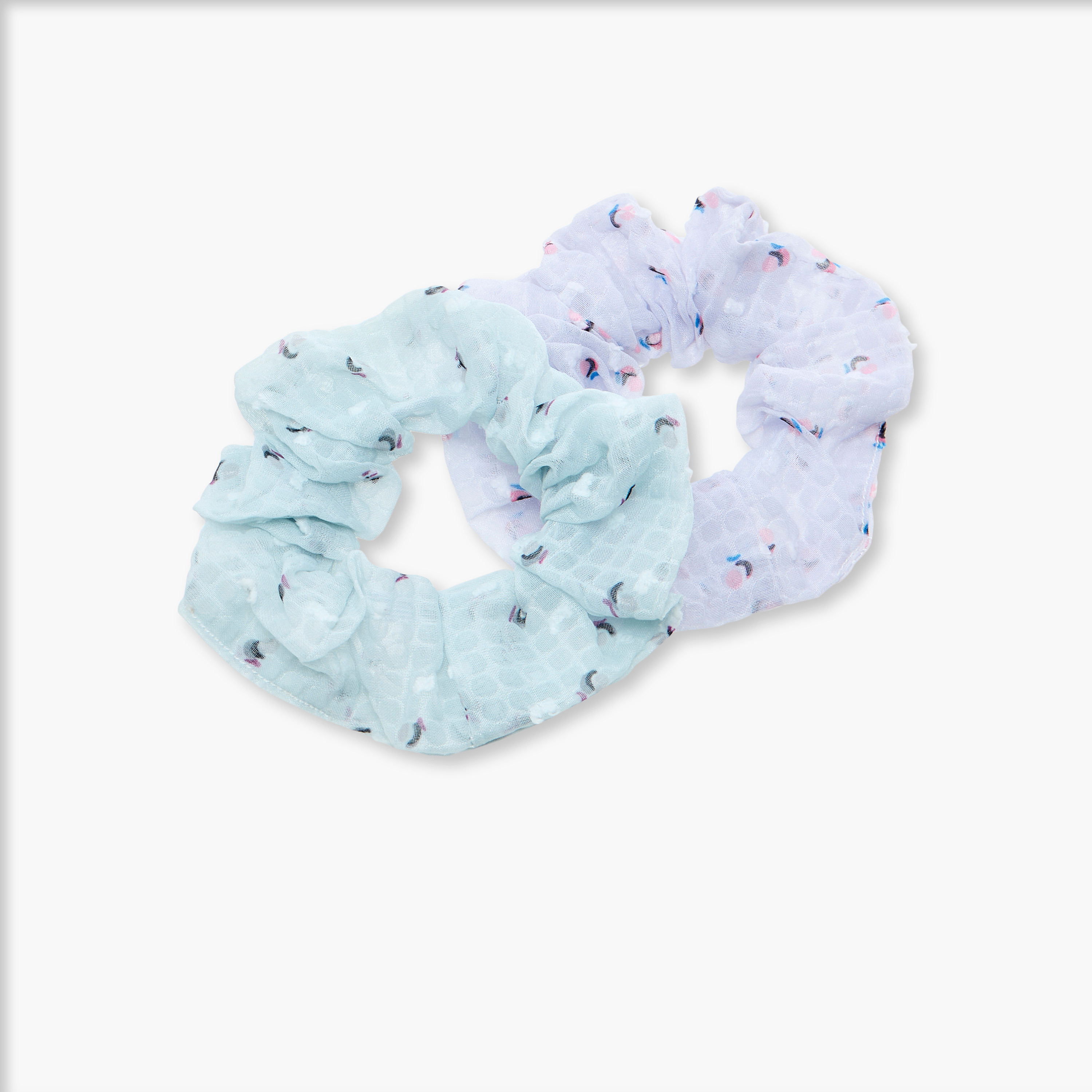 Charmz Printed Scrunchie - Set of 2-girls-accessories-hairaccessories-image-2