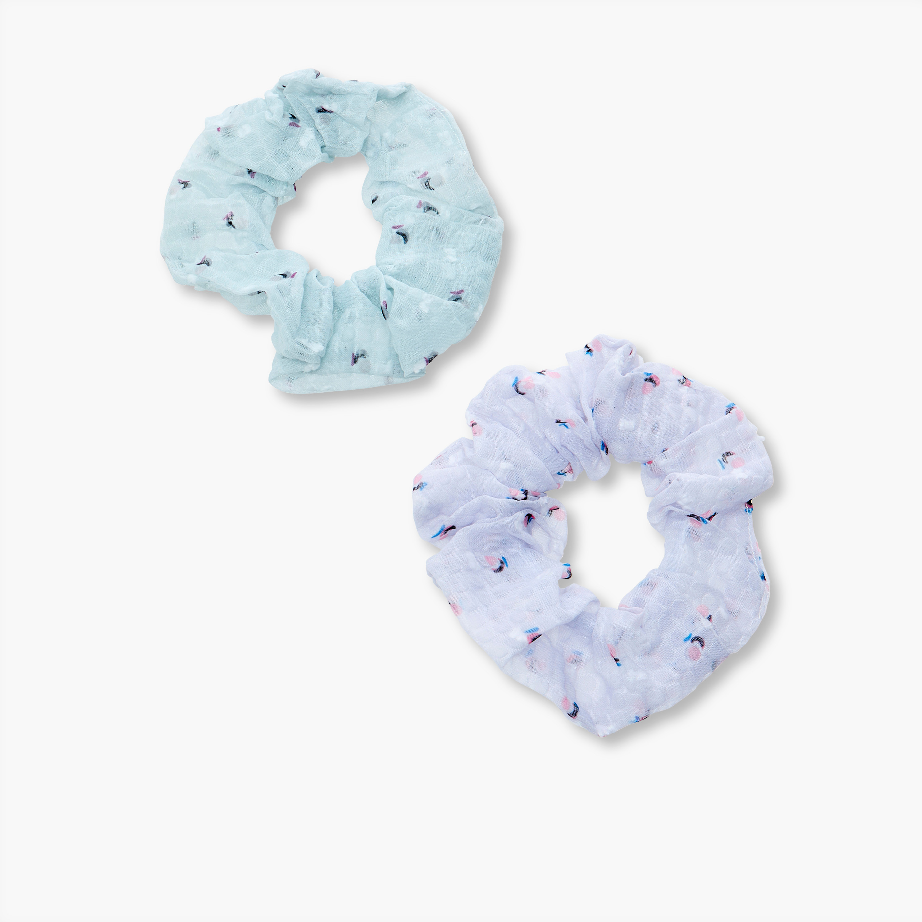 Charmz Printed Scrunchie - Set of 2-girls-accessories-hairaccessories-image-3