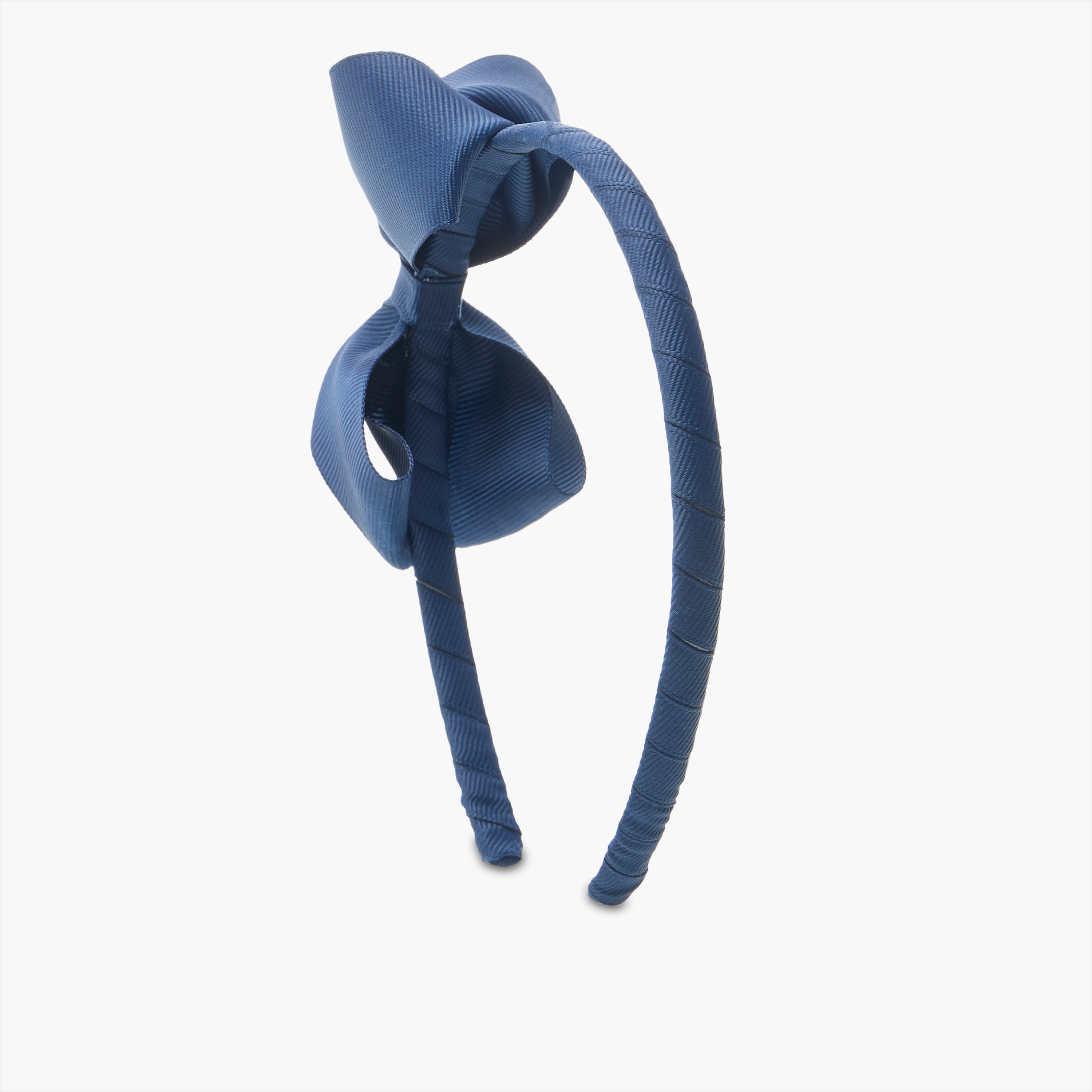 Charmz Ribbed Bow Hairband with Hair Clip and Hair Tie-girls-accessories-hairaccessories-image-3