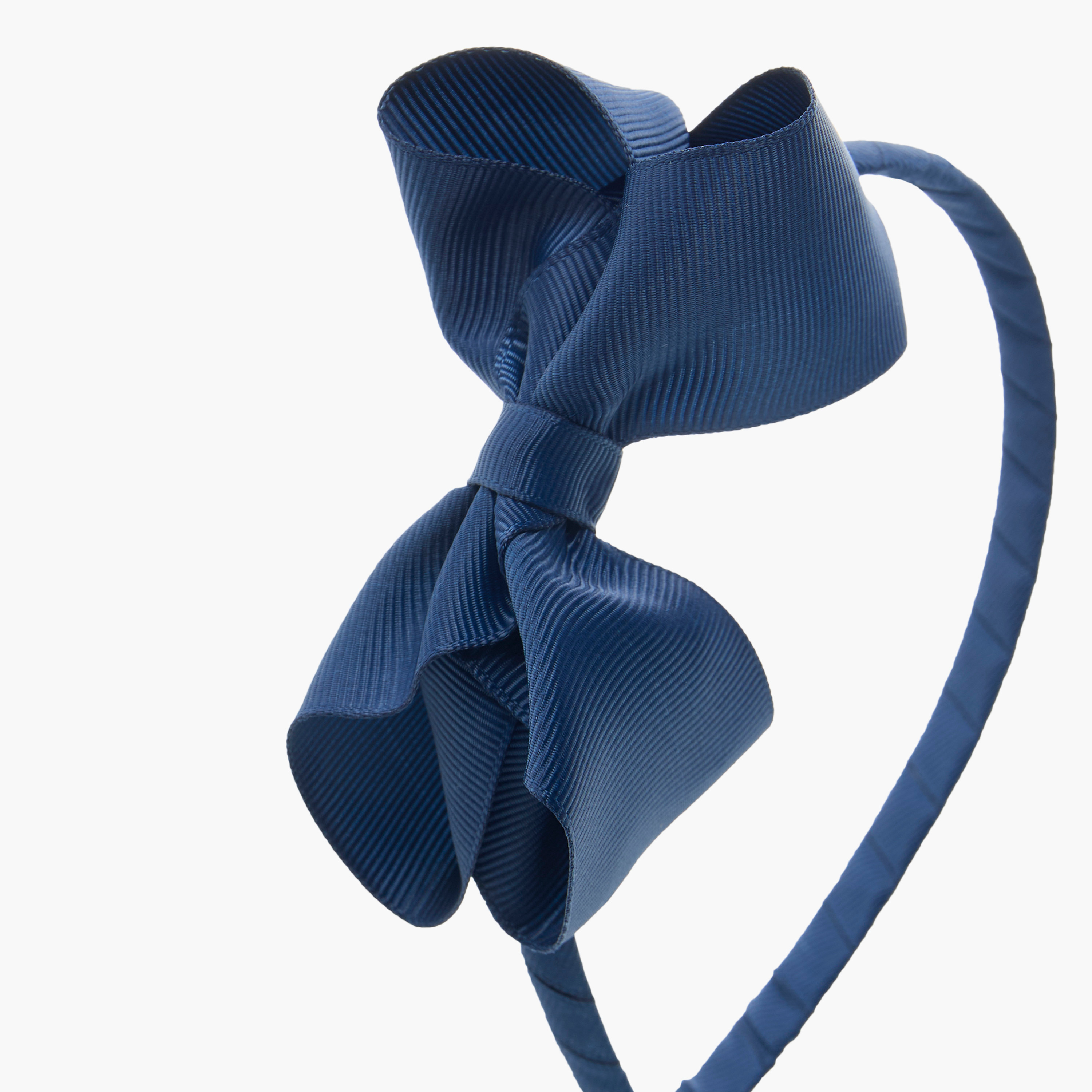 Charmz Ribbed Bow Hairband with Hair Clip and Hair Tie-girls-accessories-hairaccessories-image-4