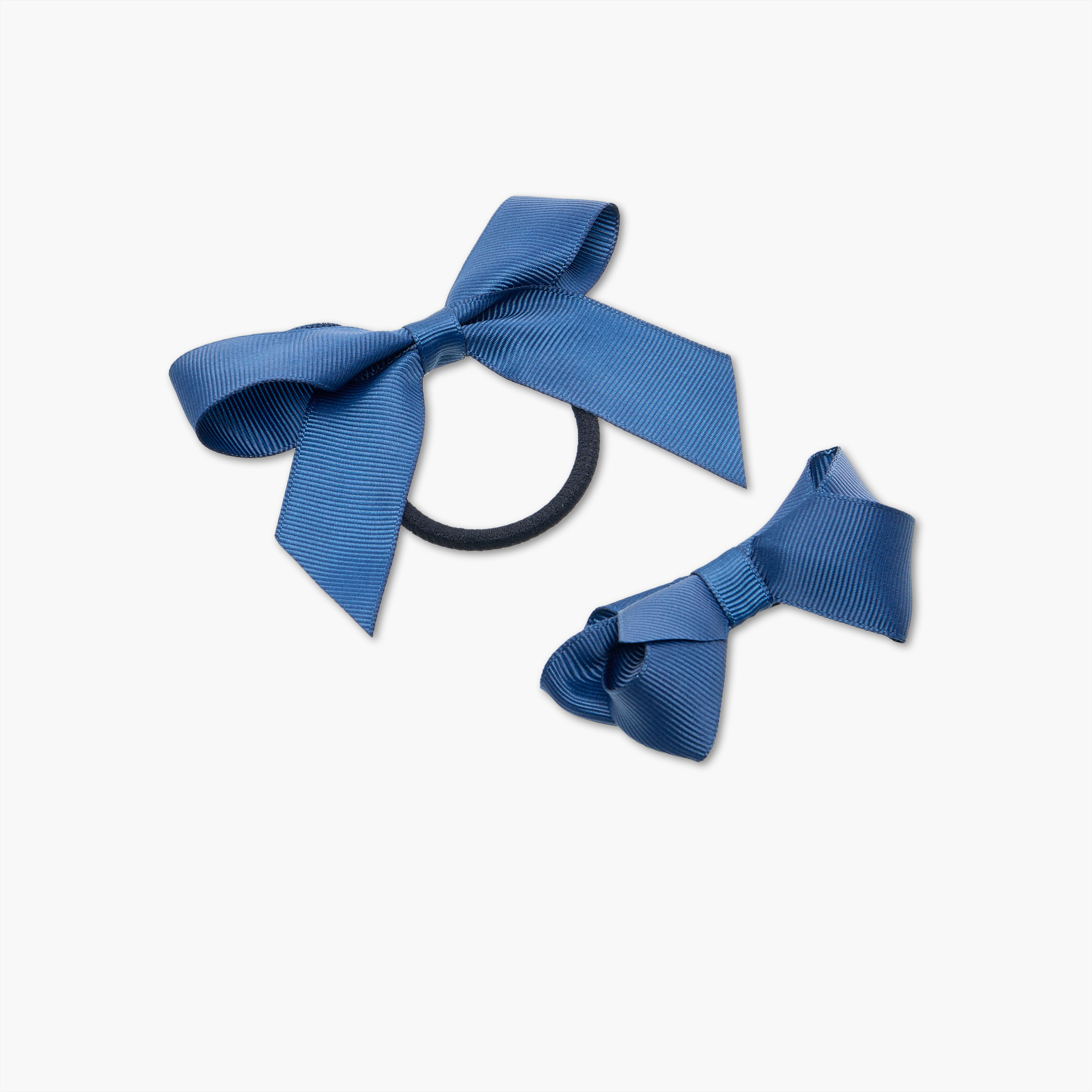 Charmz Ribbed Bow Hairband with Hair Clip and Hair Tie-girls-accessories-hairaccessories-image-5
