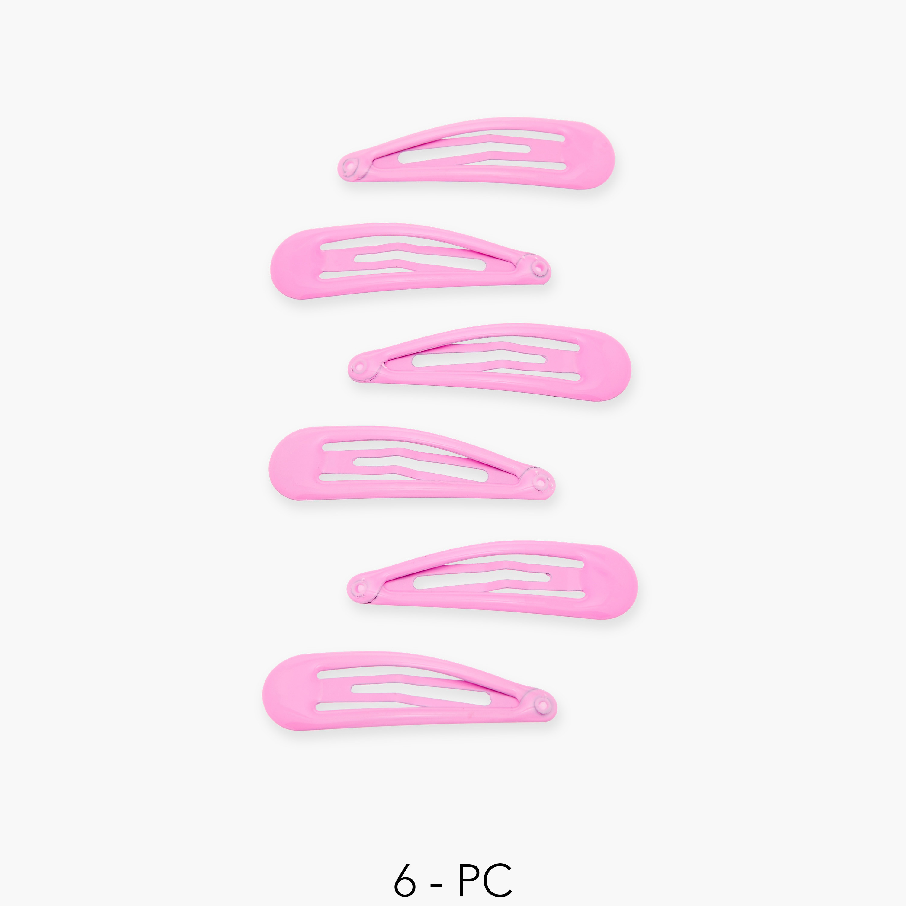 Charmz Solid Hair Clip - Set of 6-girls-accessories-hairaccessories-image-1
