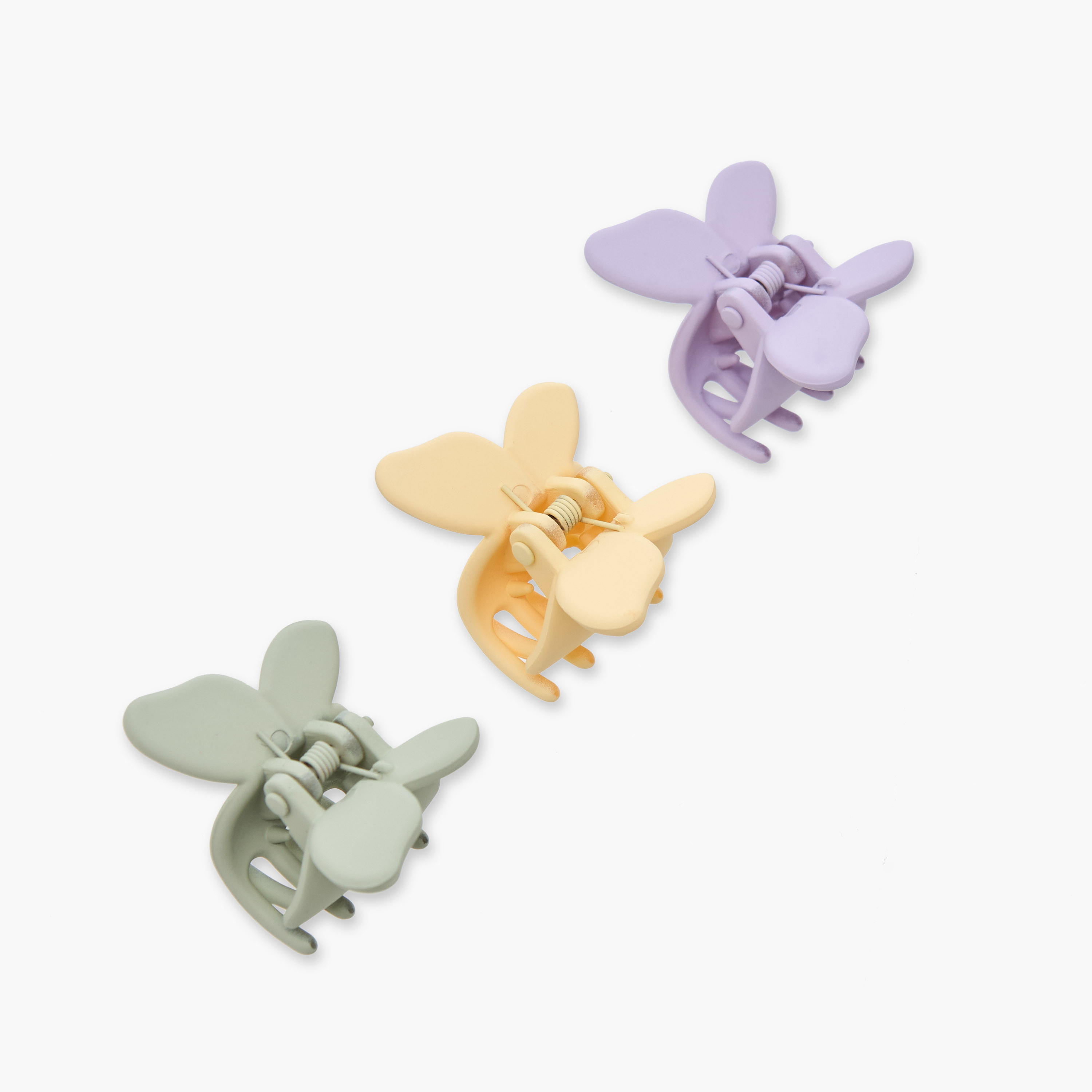 طقم مشابك شعر بتصميم فراشات 3 قطع من تشارمز-girls-accessories-hairaccessories-image-5