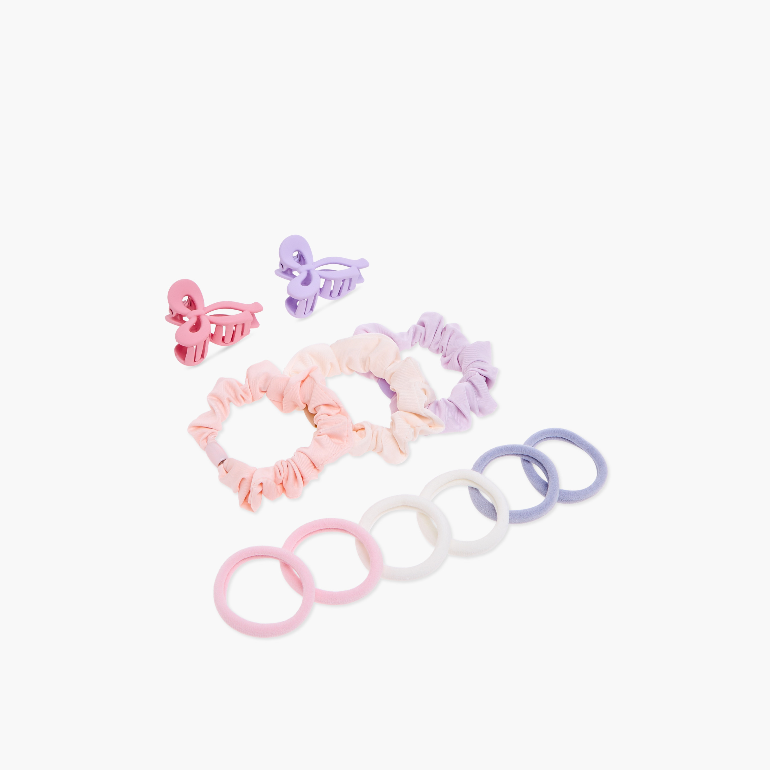طقم مشابك وربطات شعر 11 قطعة من تشارمز-girls-accessories-hairaccessories-image-6
