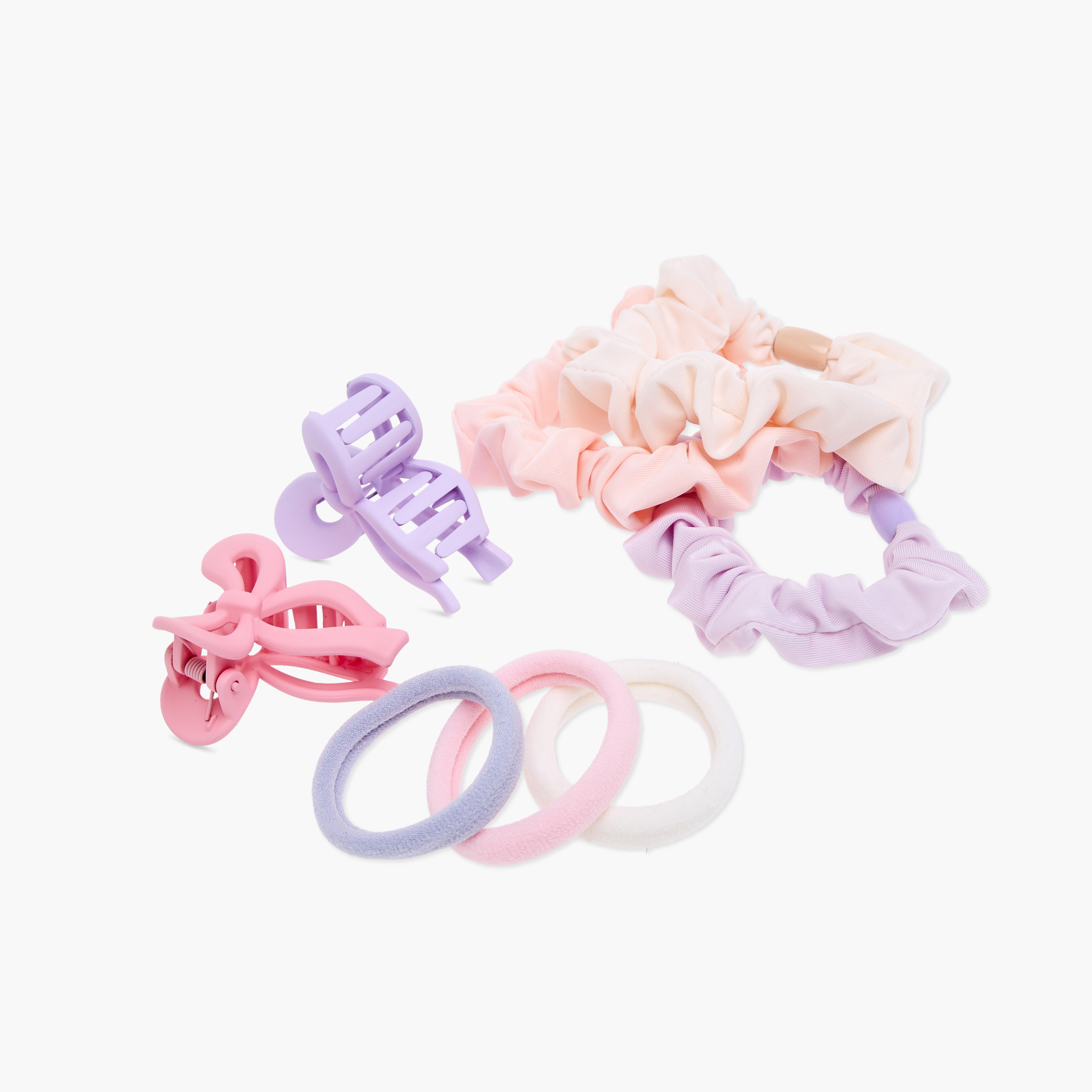 طقم مشابك وربطات شعر 11 قطعة من تشارمز-girls-accessories-hairaccessories-image-8