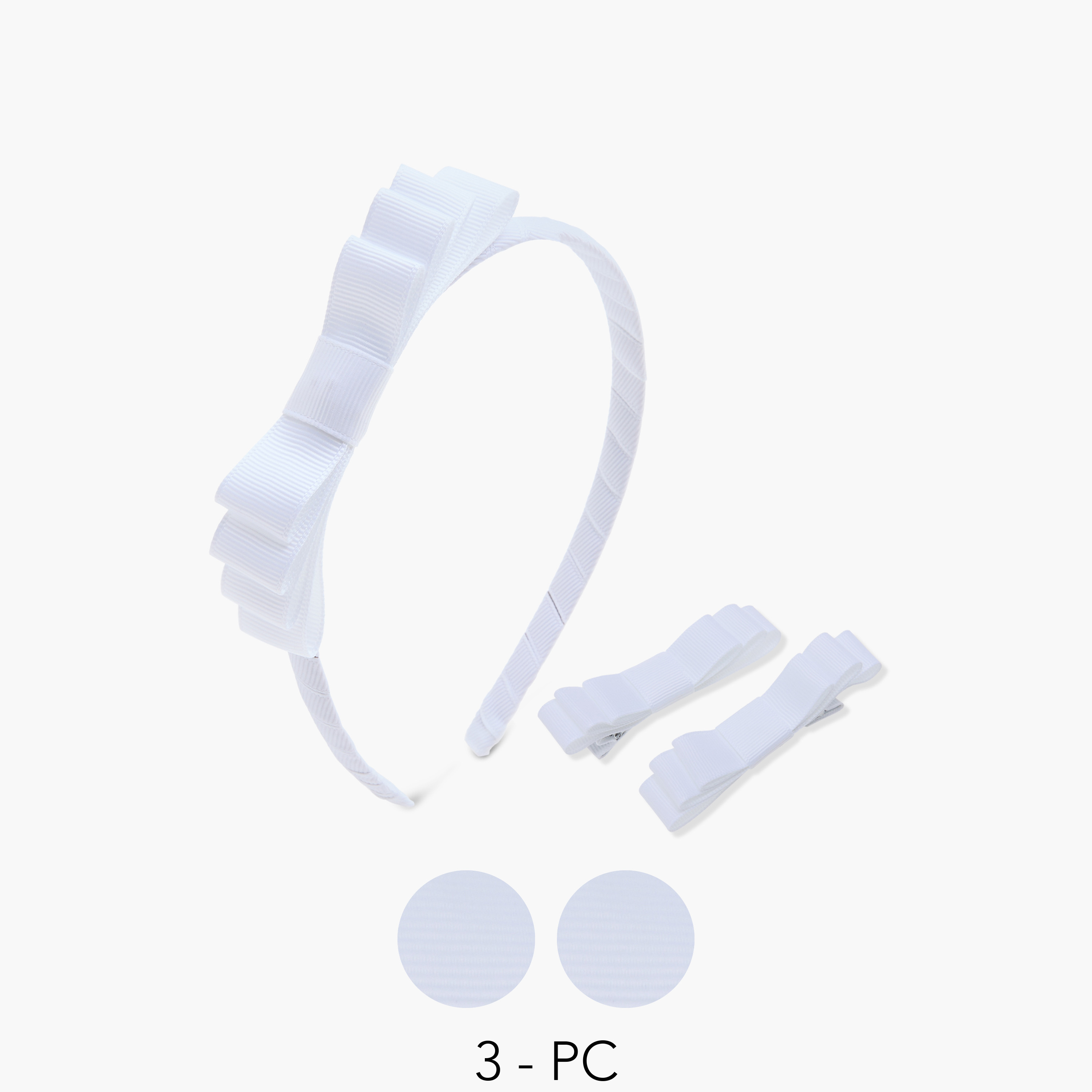 مجموعة ربطات شعر ومشبك شعر 3 قطع من تشارمز-girls-accessories-hairaccessories-image-1