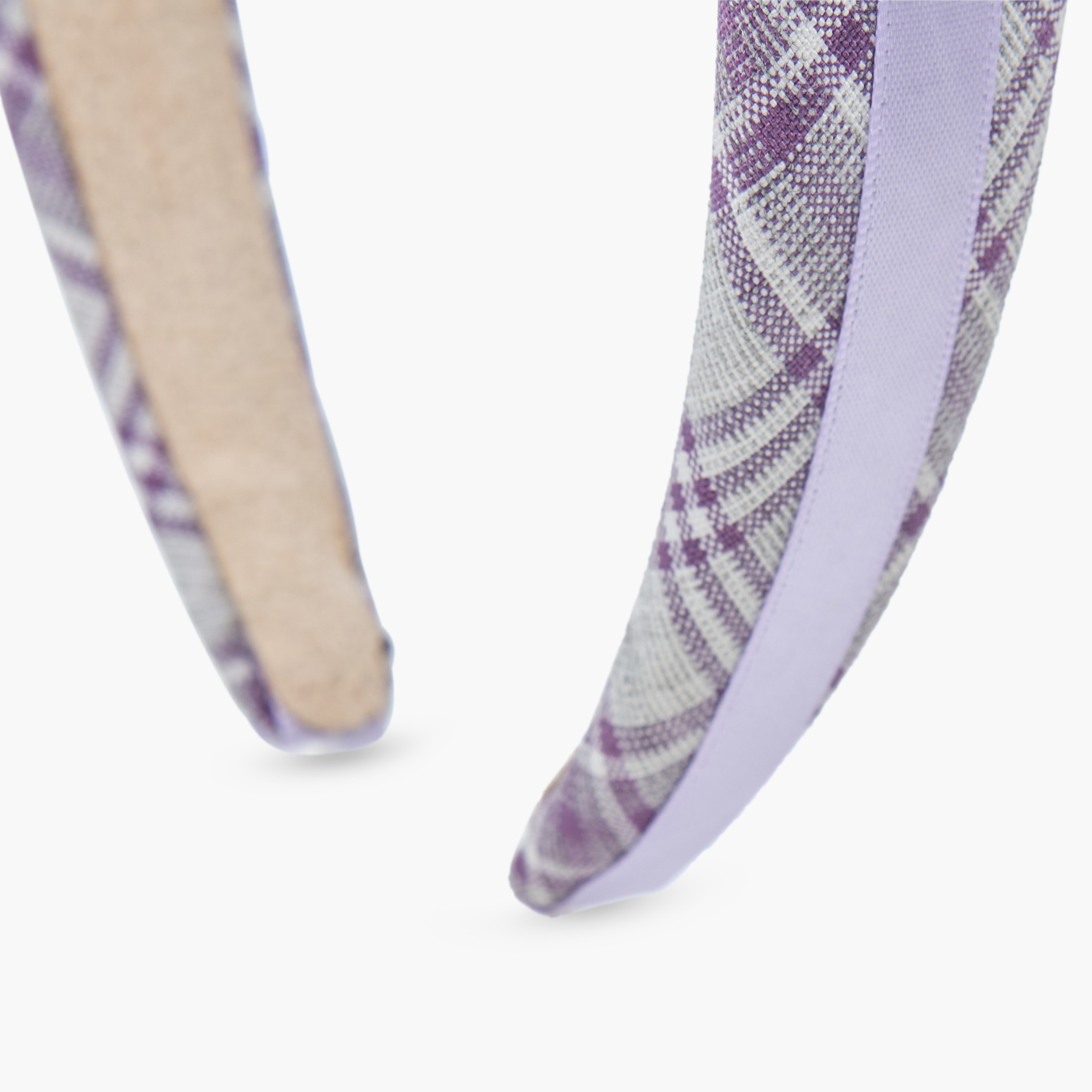 Charmz Checked Bow Applique Hairband-girls-accessories-hairaccessories-image-4
