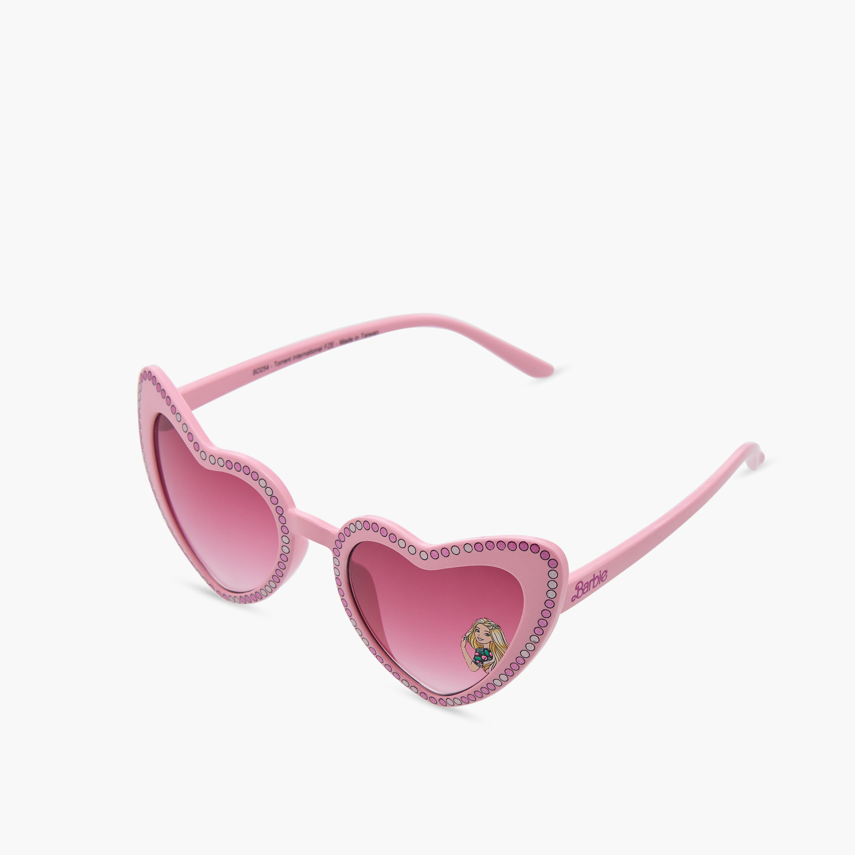 Barbie Full Rim Heart Shape Sunglasses-girls-accessories-sunglasses-image-1